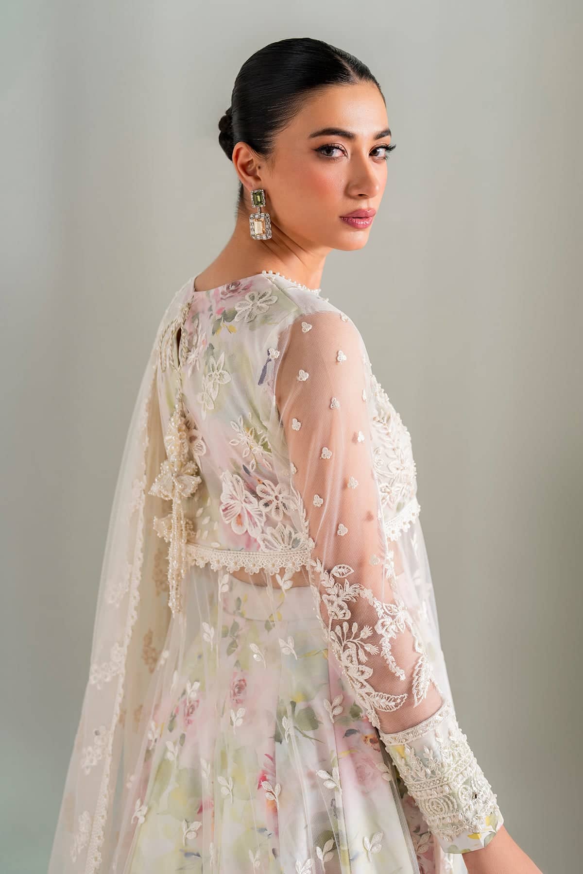 Baroque Exclusive Wedding Edition 26/EMBROIDERED NET UF-686