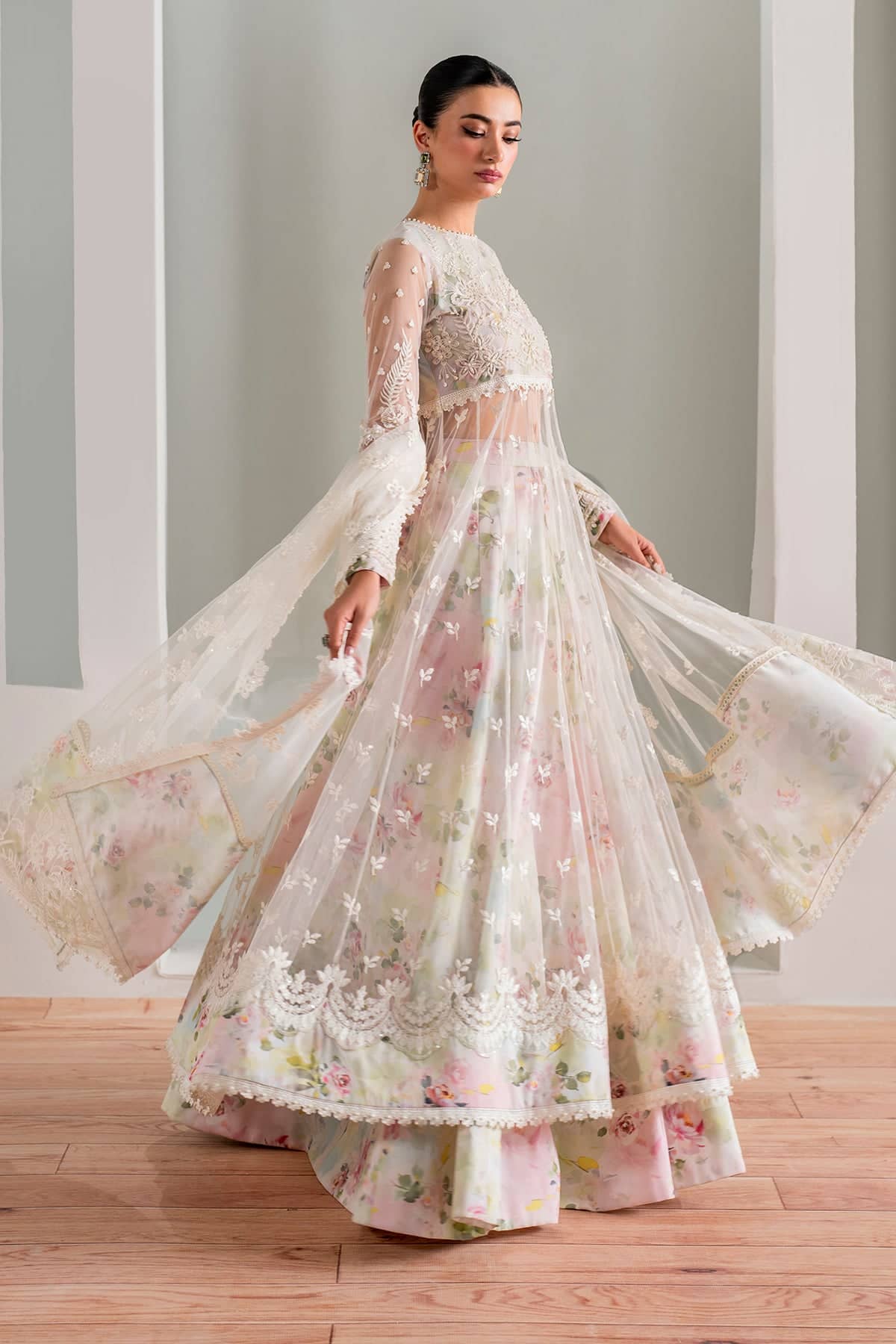 Baroque Exclusive Wedding Edition 26/EMBROIDERED NET UF-686