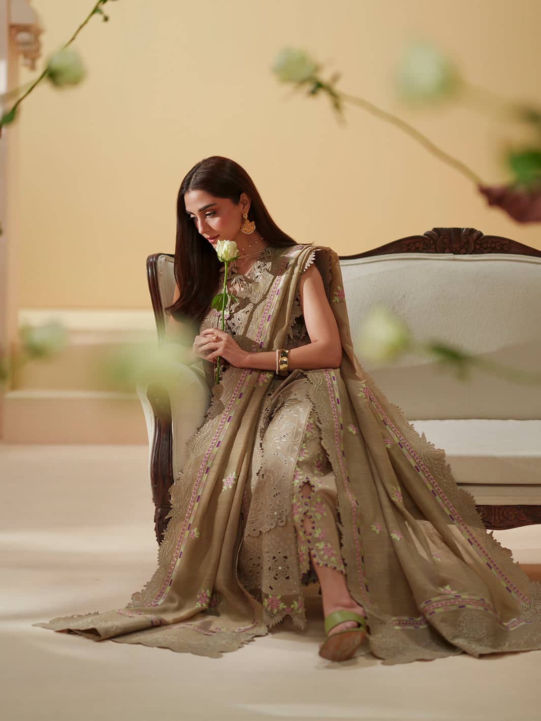 Bin Ilyas Mashriq Luxury Lawn/113-A