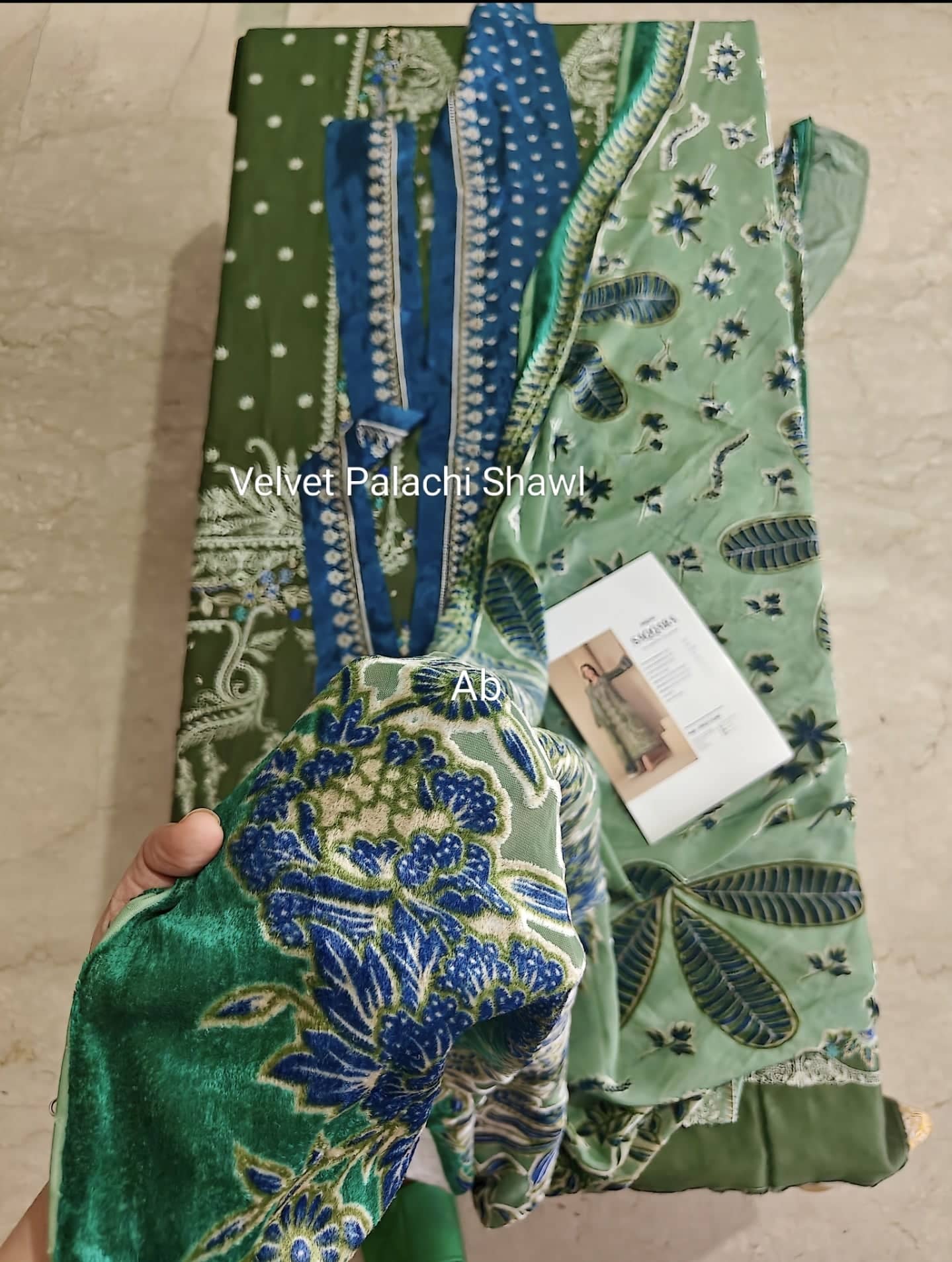 Bin Ilyas Saqqara open pics Open Pic/Bin ilyas Saqqara/Velvet Palachi Shawl Collection