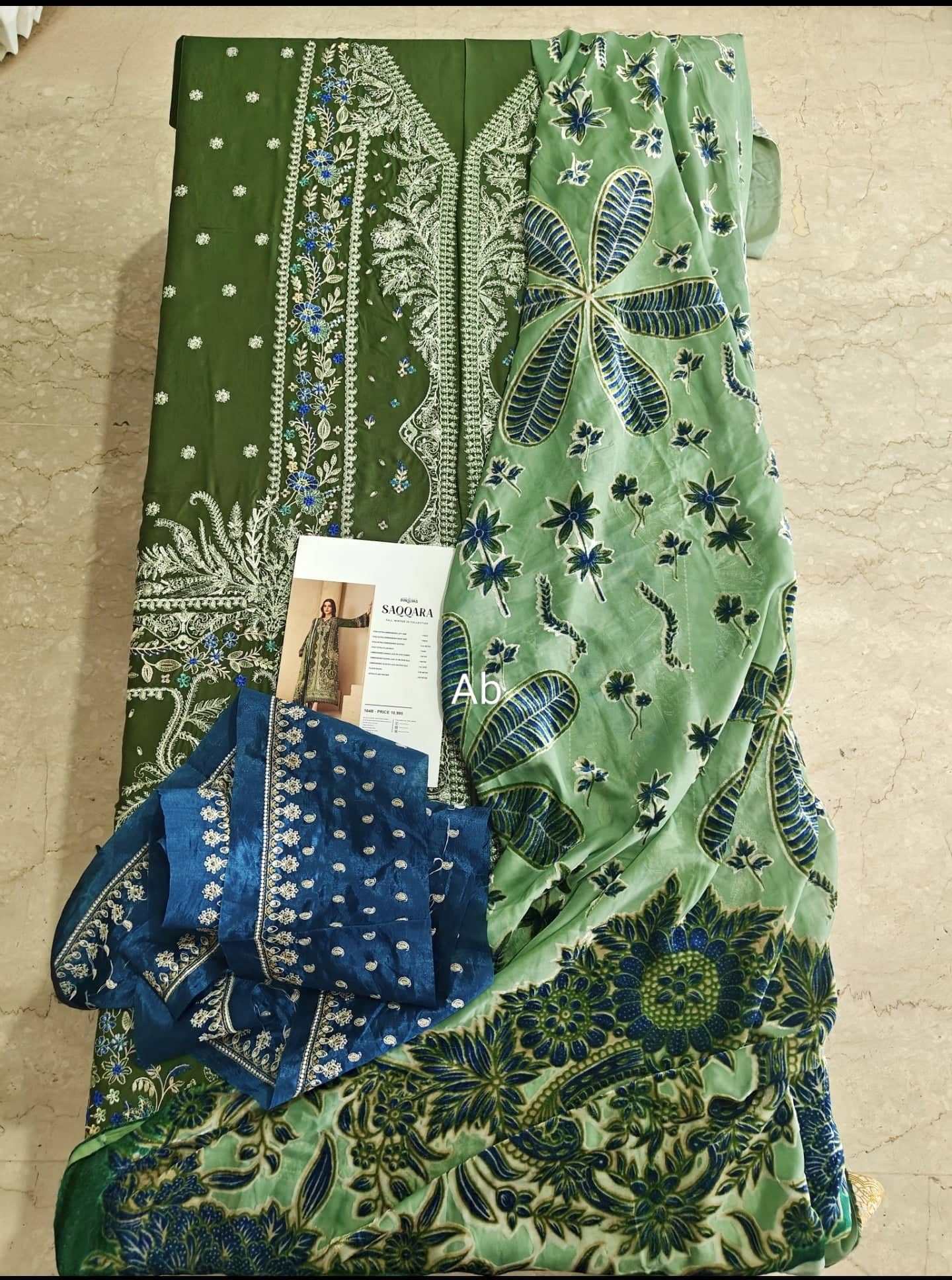 Bin Ilyas Saqqara open pics Open Pic/Bin ilyas Saqqara/Velvet Palachi Shawl Collection