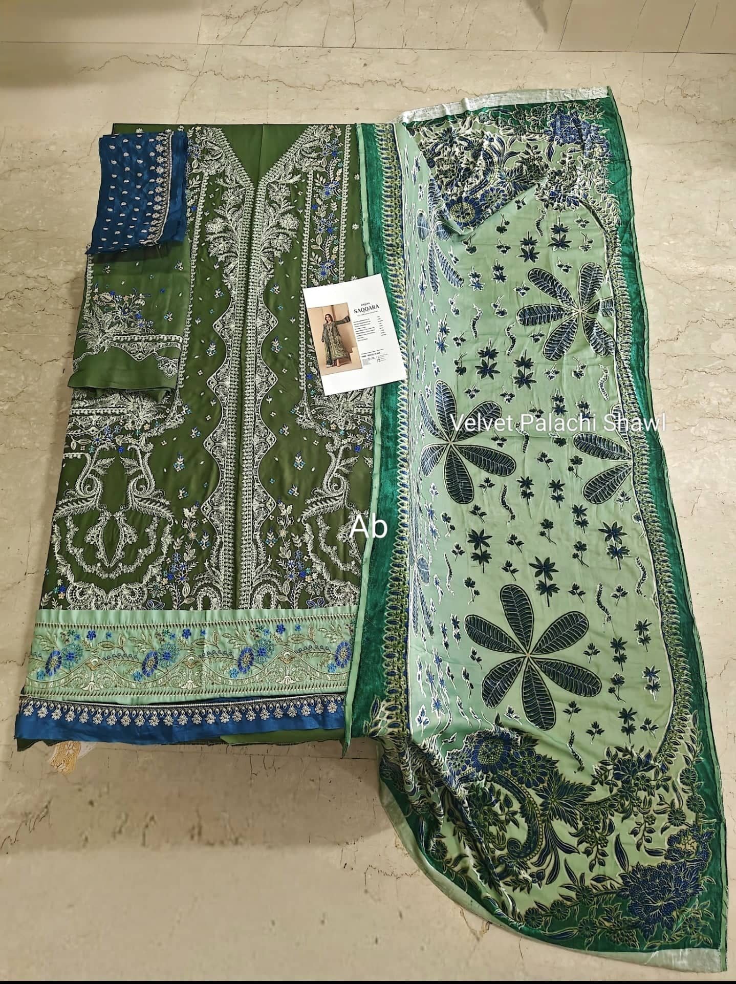 Bin Ilyas Saqqara open pics Open Pic/Bin ilyas Saqqara/Velvet Palachi Shawl Collection