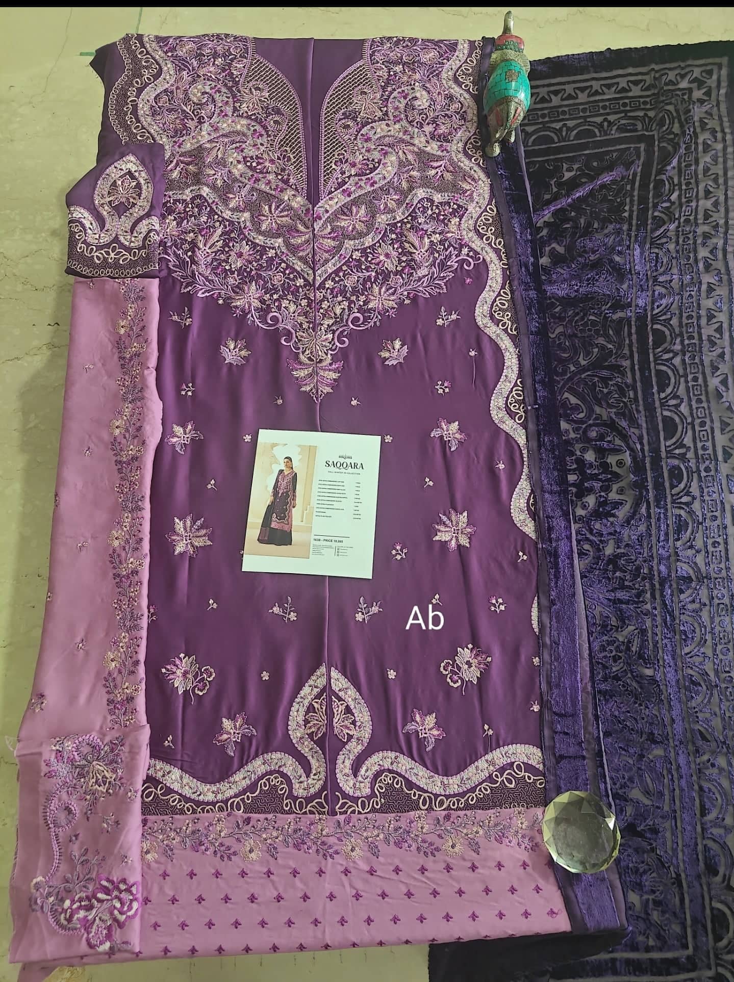 Bin Ilyas Saqqara open pics Open Pic/Bin ilyas Saqqara/Velvet Palachi Shawl Collection