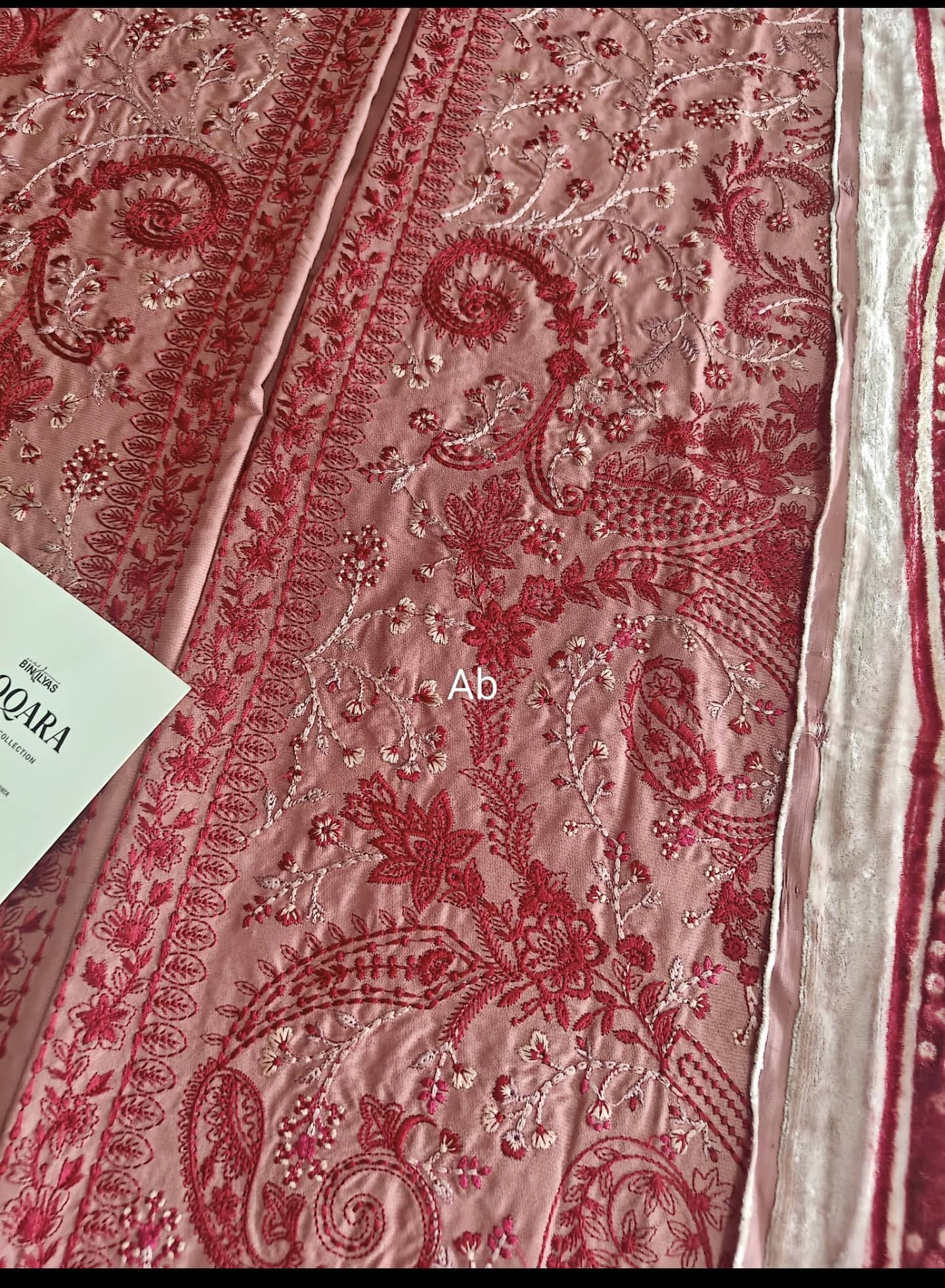 Open Pic/Bin ilyas Saqqara/Velvet Palachi Shawl Collection