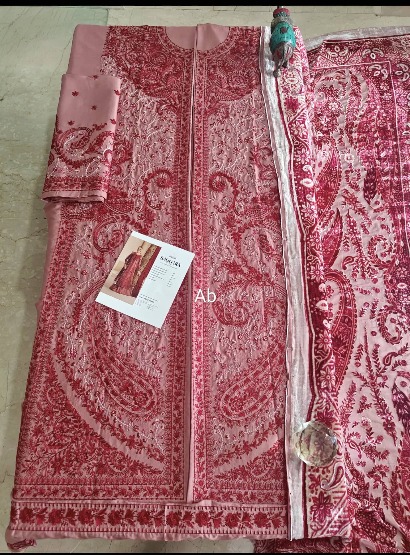 Open Pic/Bin ilyas Saqqara/Velvet Palachi Shawl Collection