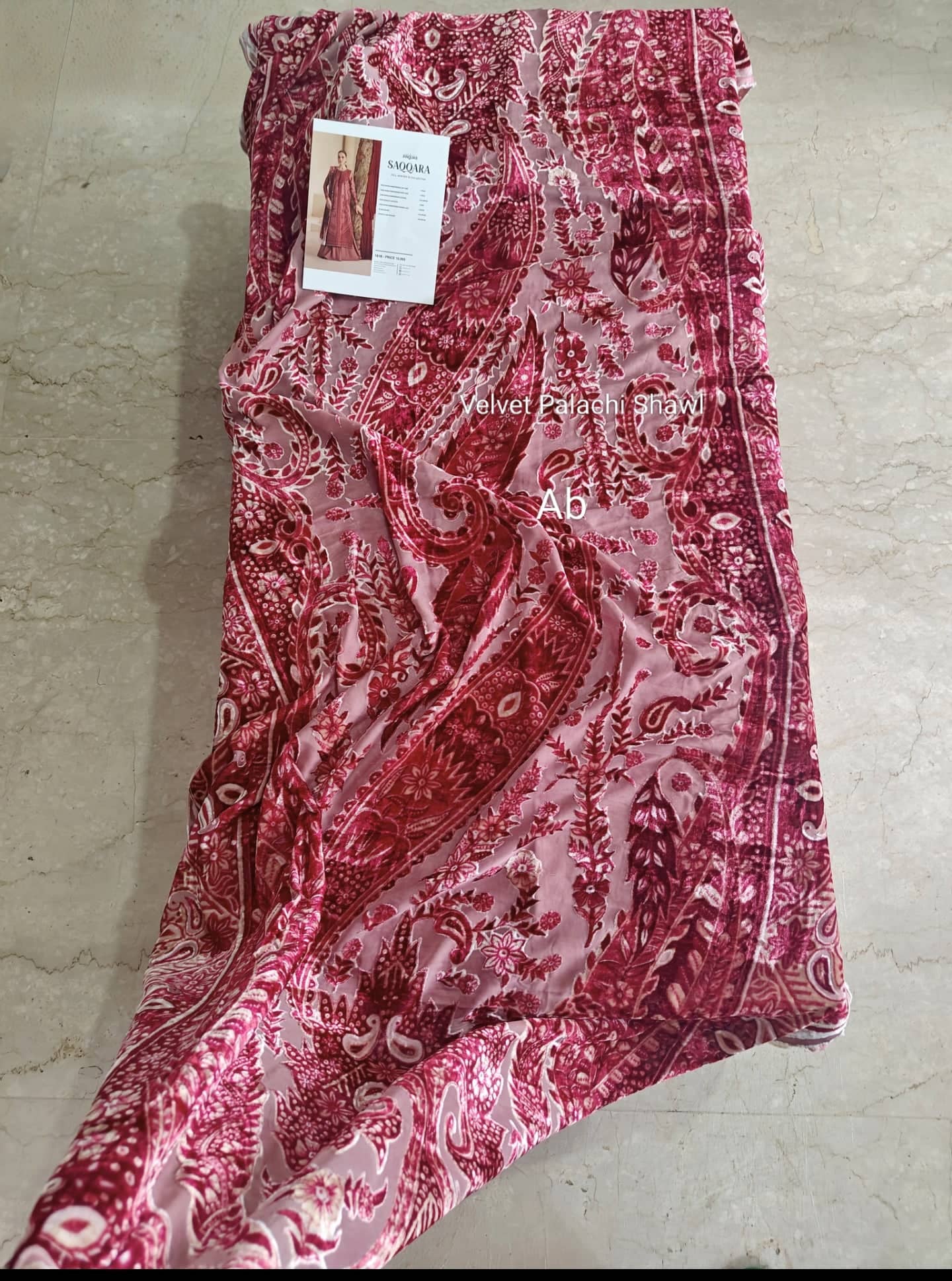 Open Pic/Bin ilyas Saqqara/Velvet Palachi Shawl Collection