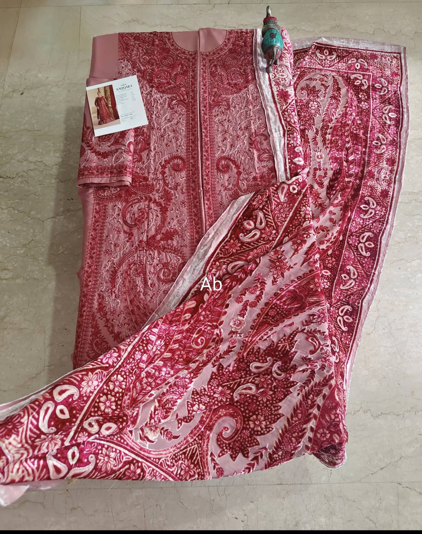 Open Pic/Bin ilyas Saqqara/Velvet Palachi Shawl Collection