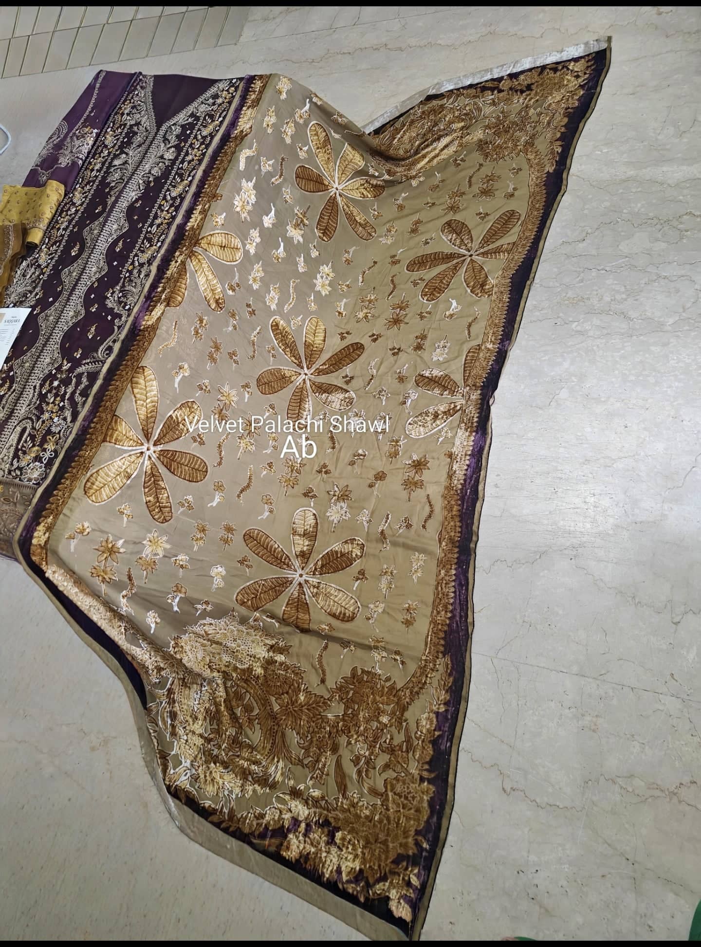 Open Pic/Bin ilyas Saqqara/Velvet Palachi Shawl Collection