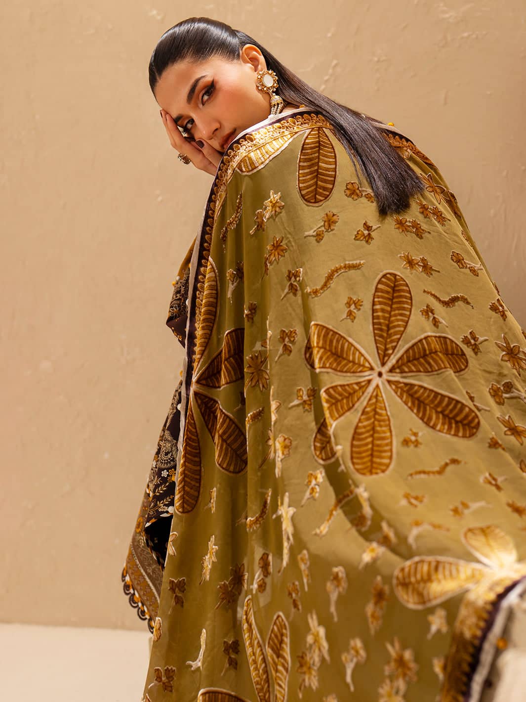 Bin Ilyas Winter Pakistani Suits Restocked/Bin ilyas Saqqara/Velvet Palachi Shawl Collection