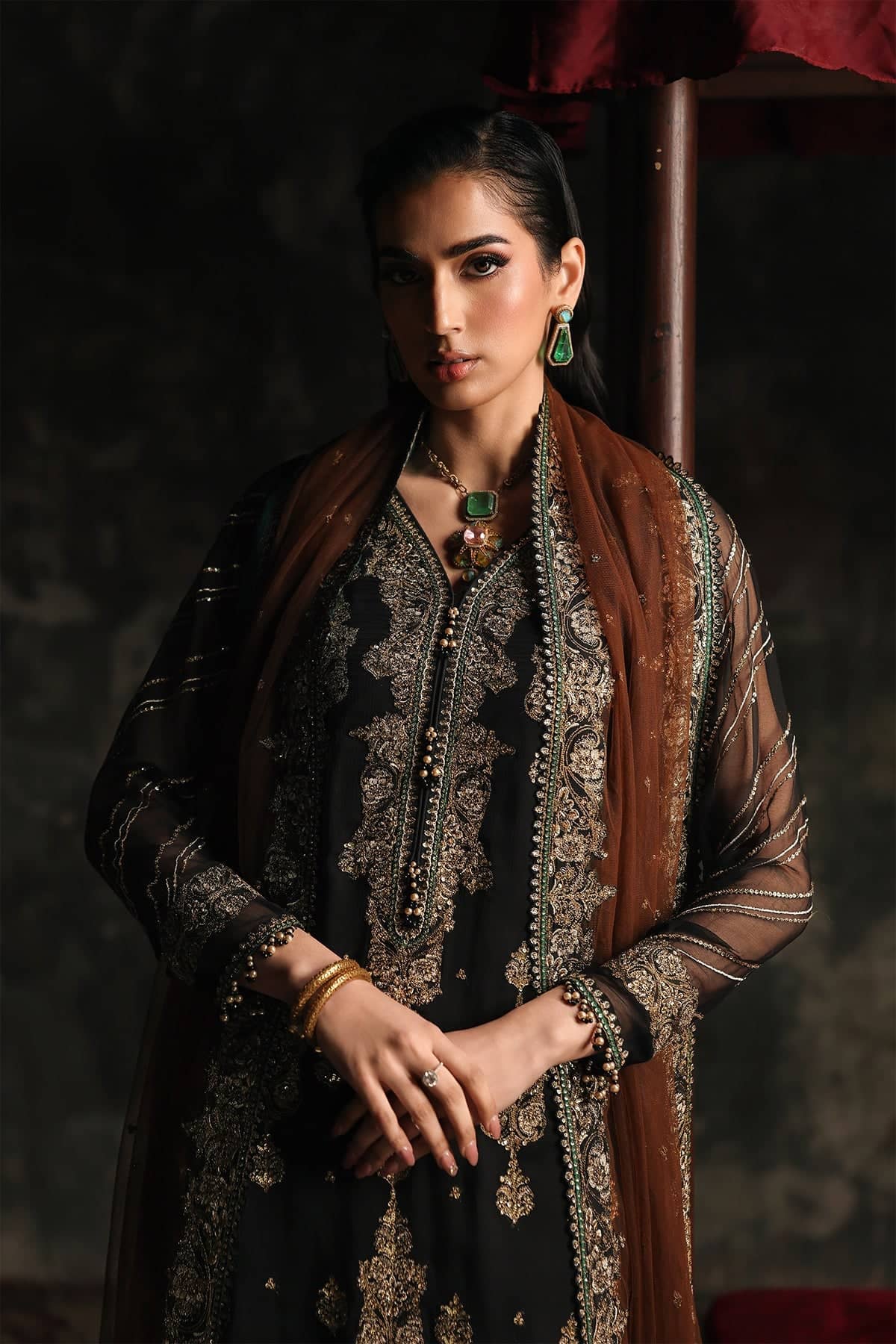Charizma Aura Chiffon Pakistani Suit Charizma Aura Luxury Chiffons/CA26-02