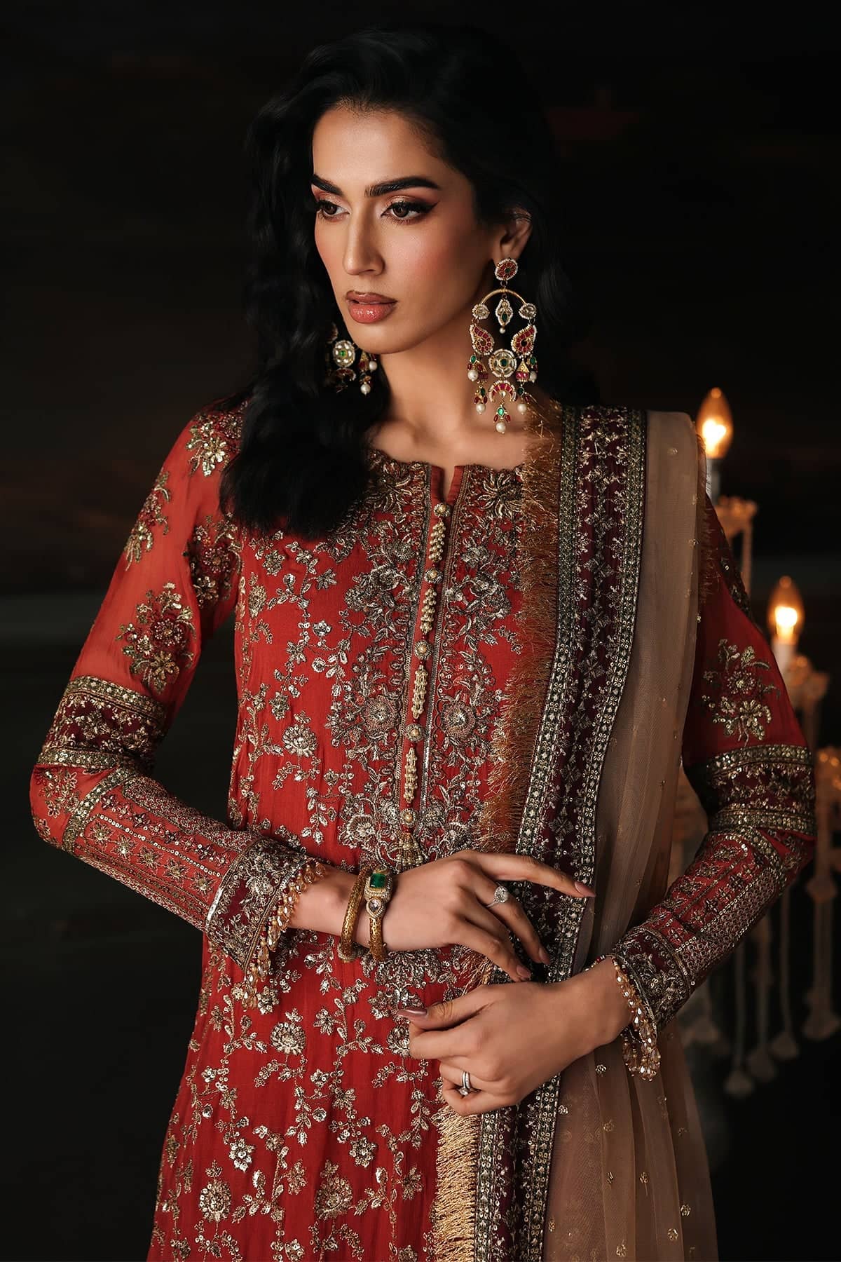 Charizma Aura Chiffon Pakistani Suit Charizma Aura Luxury Chiffons/CA26-03