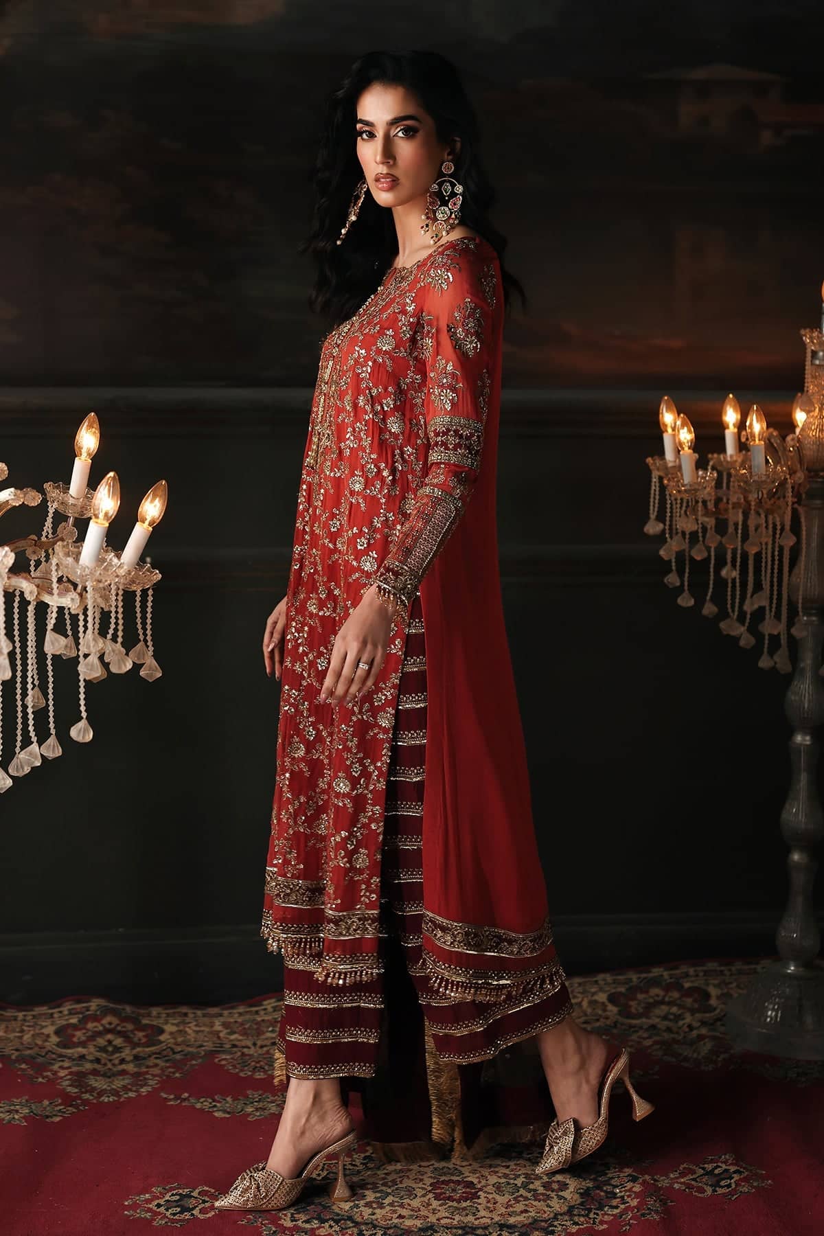 Charizma Aura Chiffon Pakistani Suit Charizma Aura Luxury Chiffons/CA26-03