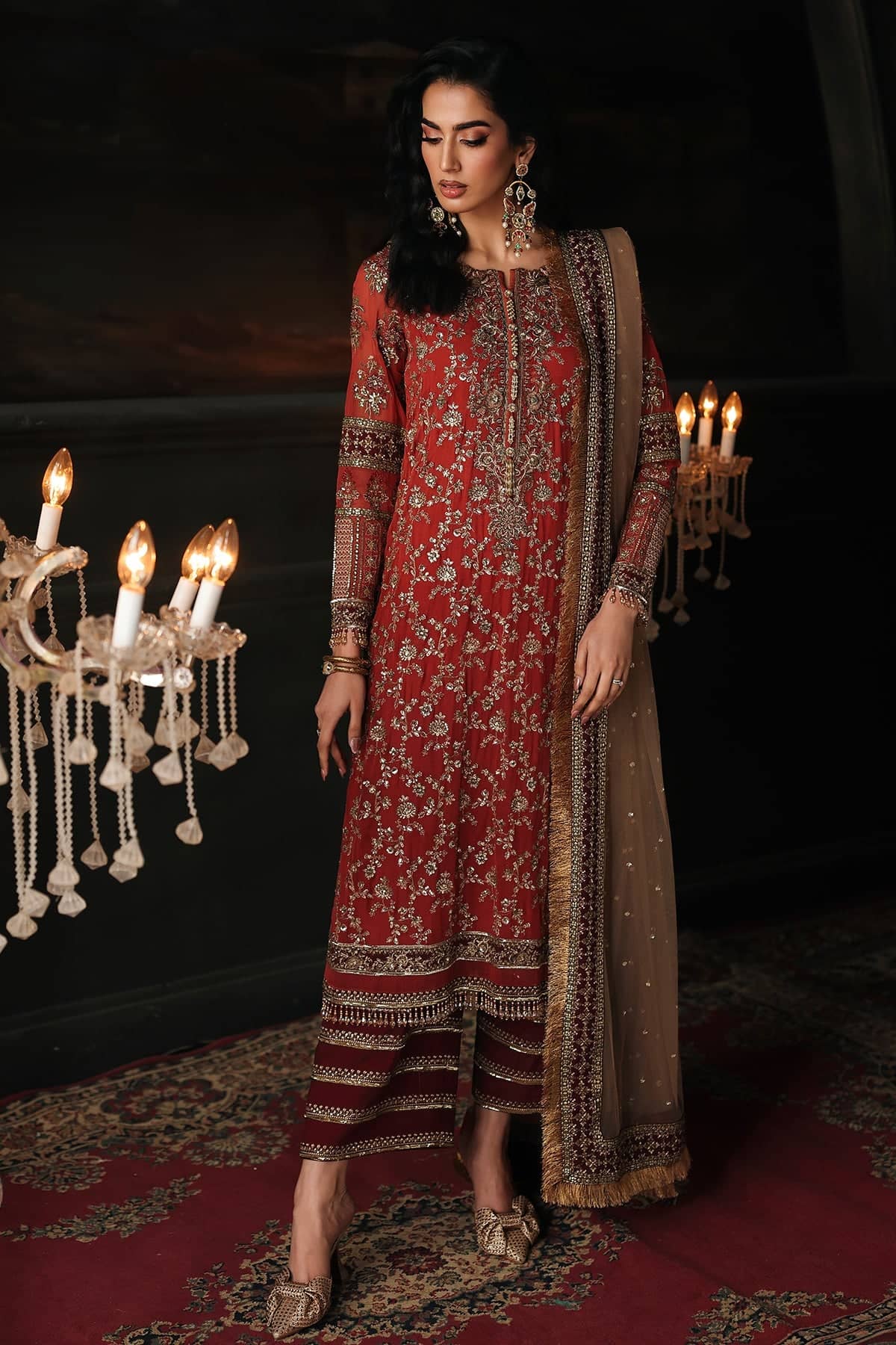 Charizma Aura Chiffon Pakistani Suit Charizma Aura Luxury Chiffons/CA26-03