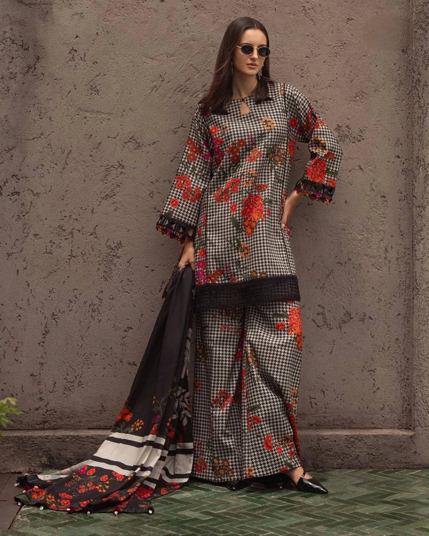Charizma C Prints Winter Pakistani Suits Restocked/Charizma C Prints Fall Linen/CPW5-02