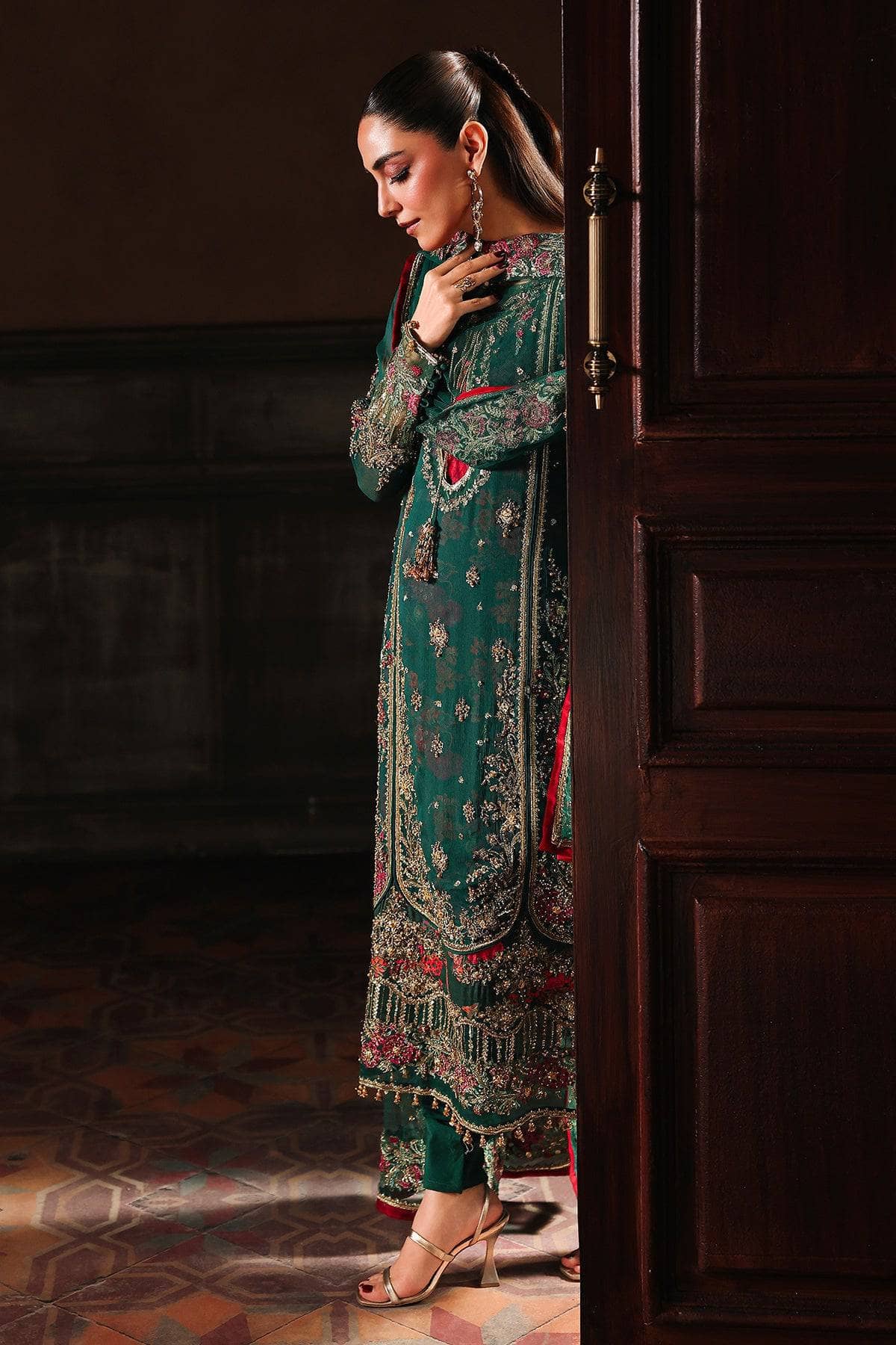 Charizma Dastaan E Jashan Chiffon Pakistani Suit Restocked/Charizma Dastaan E Jashan 25/Vol 2/DJW5-06