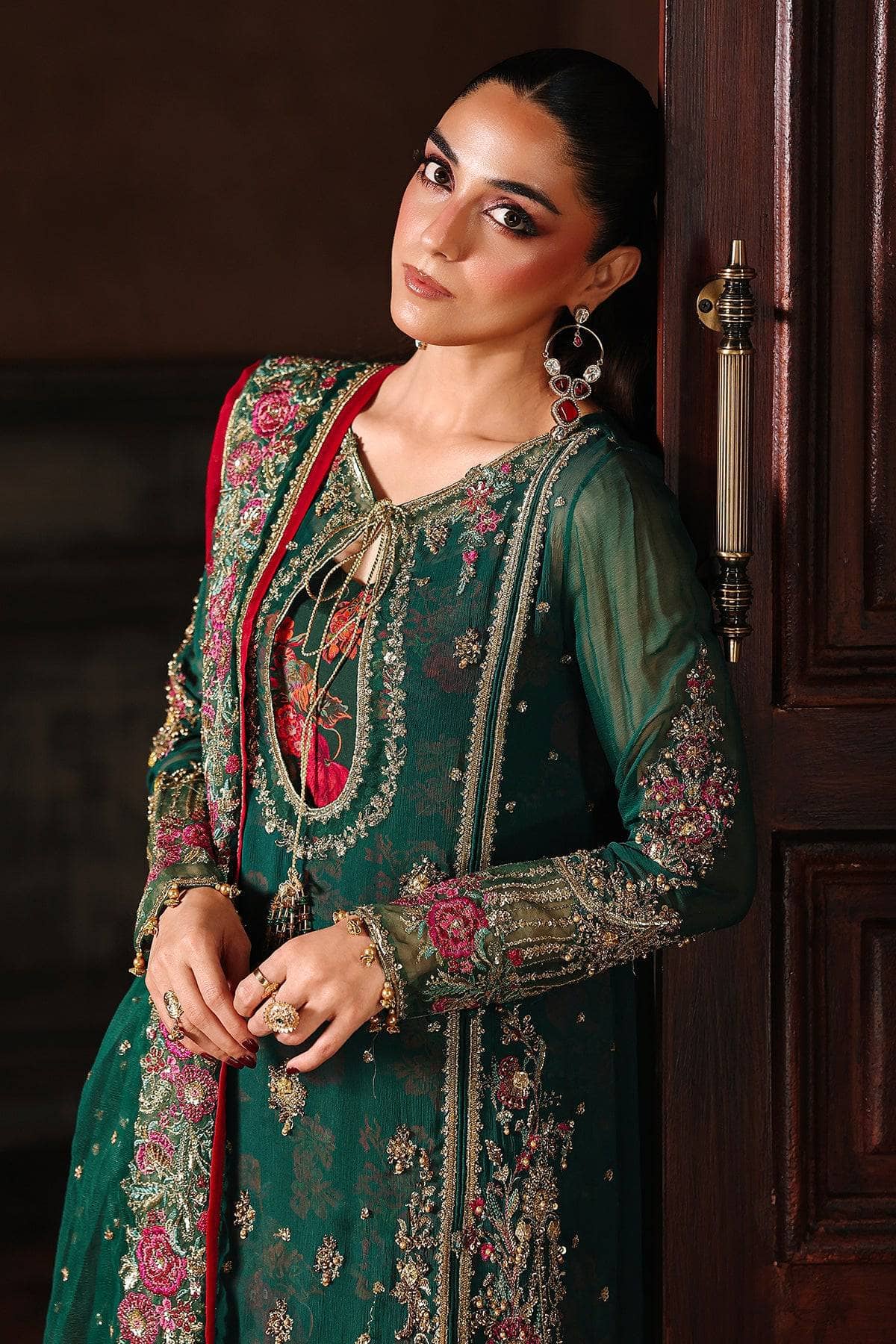 Charizma Dastaan E Jashan Chiffon Pakistani Suit Restocked/Charizma Dastaan E Jashan 25/Vol 2/DJW5-06
