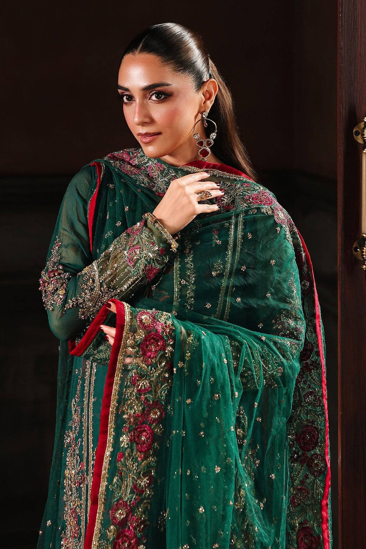 Charizma Dastaan E Jashan Chiffon Pakistani Suit Restocked/Charizma Dastaan E Jashan 25/Vol 2/DJW5-06