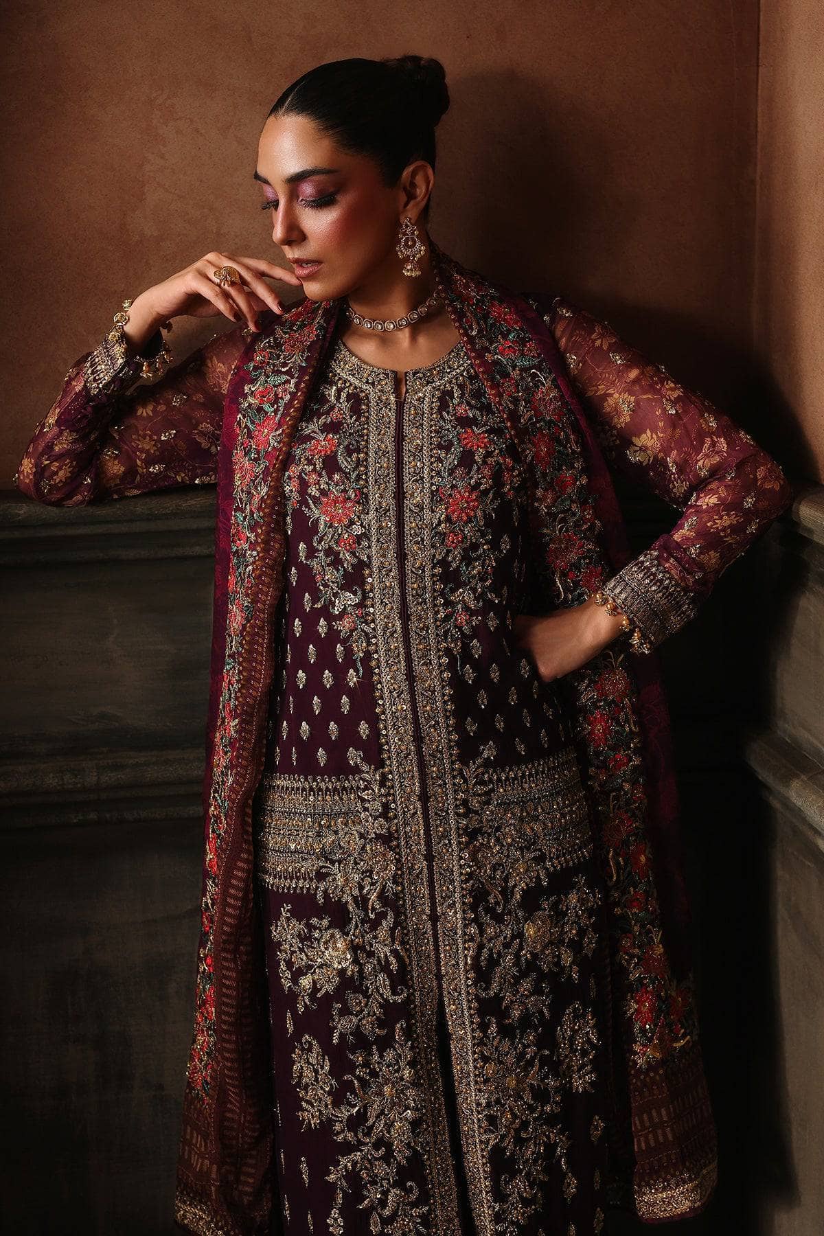 Charizma Dastaan E Jashan Chiffon Pakistani Suit Restocked/Charizma Dastaan E Jashan 25/Vol 2/DJW5-07