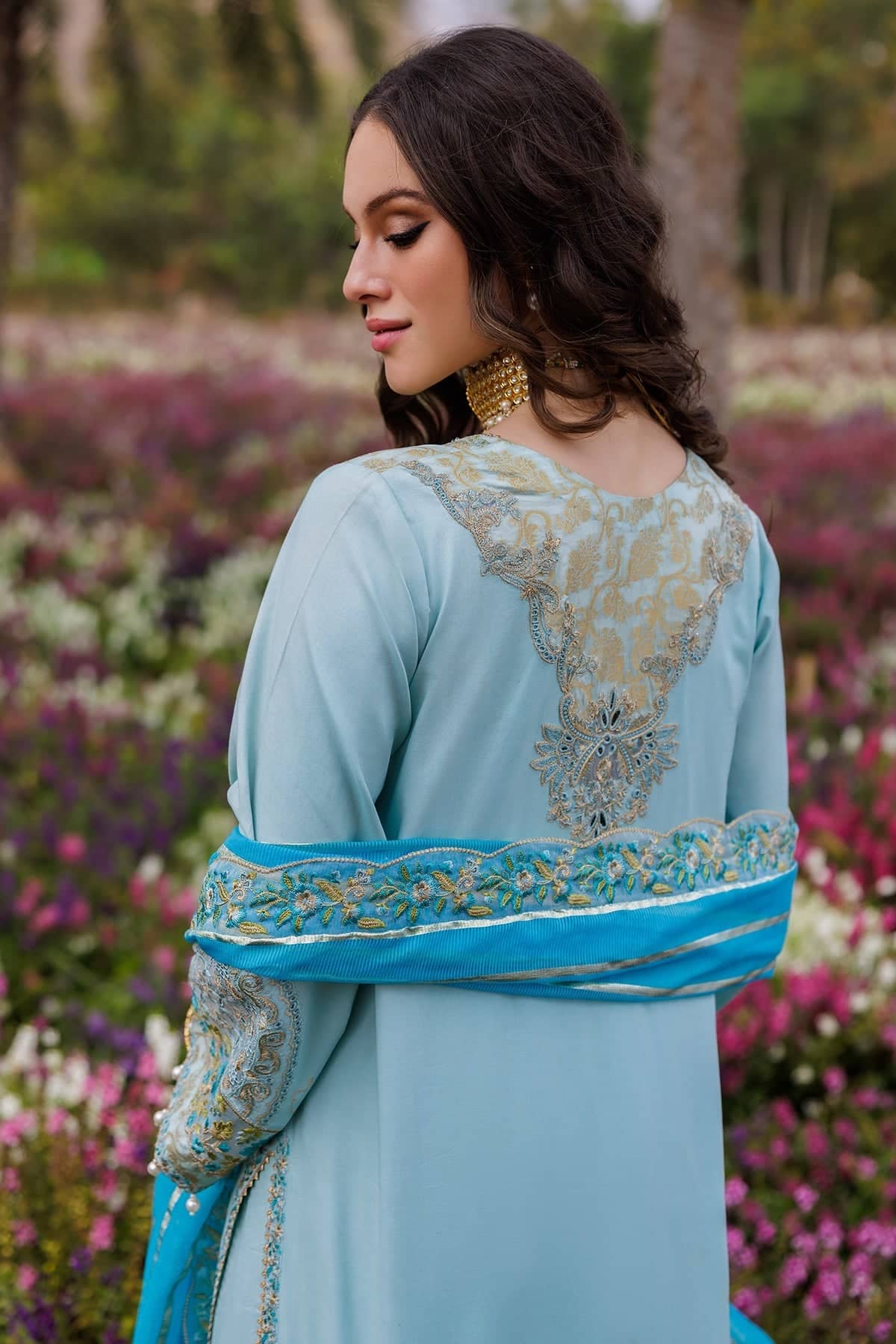 Charizma Festive Eid Collection/Sky Blue/CZ5-02