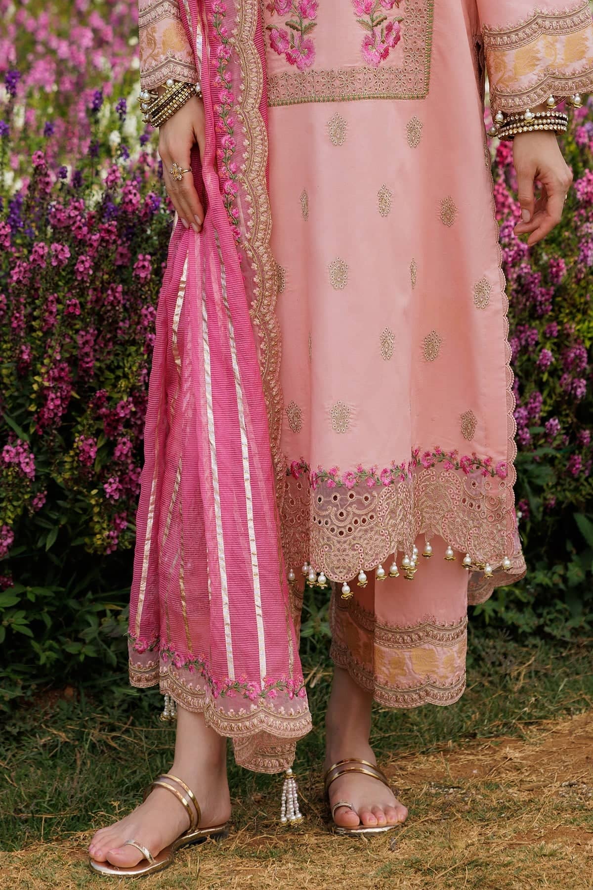 Restocked/Charizma Festive Eid Collection/T Pink /CZ5-0 1