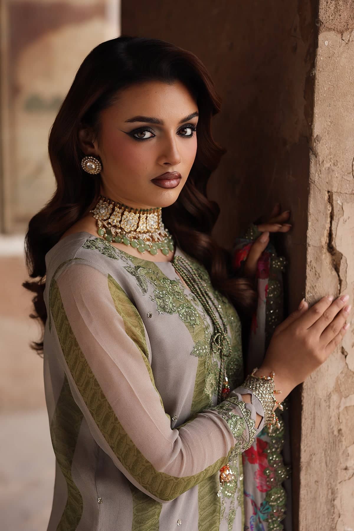 Charizma Vasal Chiffon Pakistani Suit Charizma Vasal Chiffon 25/Vol 3/VSL25- 46