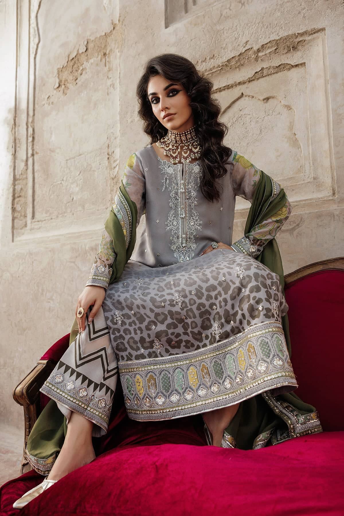 Charizma Vasal Chiffon 26/Festive Edit/Vol 2/VSL6-12