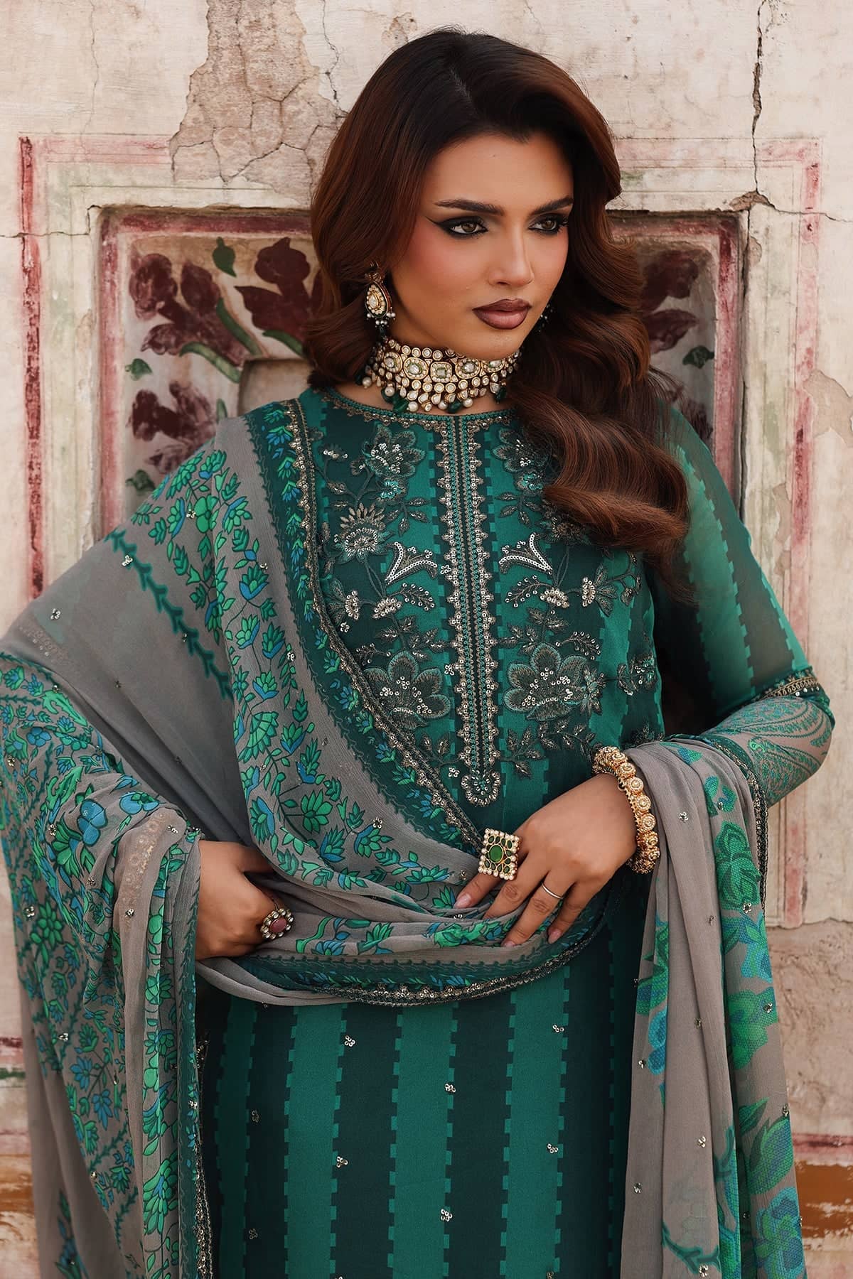 Charizma Vasal Chiffon Pakistani Suit Charizma Vasal Chiffon/VLS 25-40