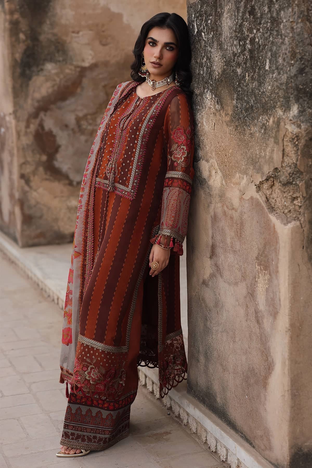 Charizma Vasal Chiffon Pakistani Suit Charizma Vasal Chiffon/VLS 25-42