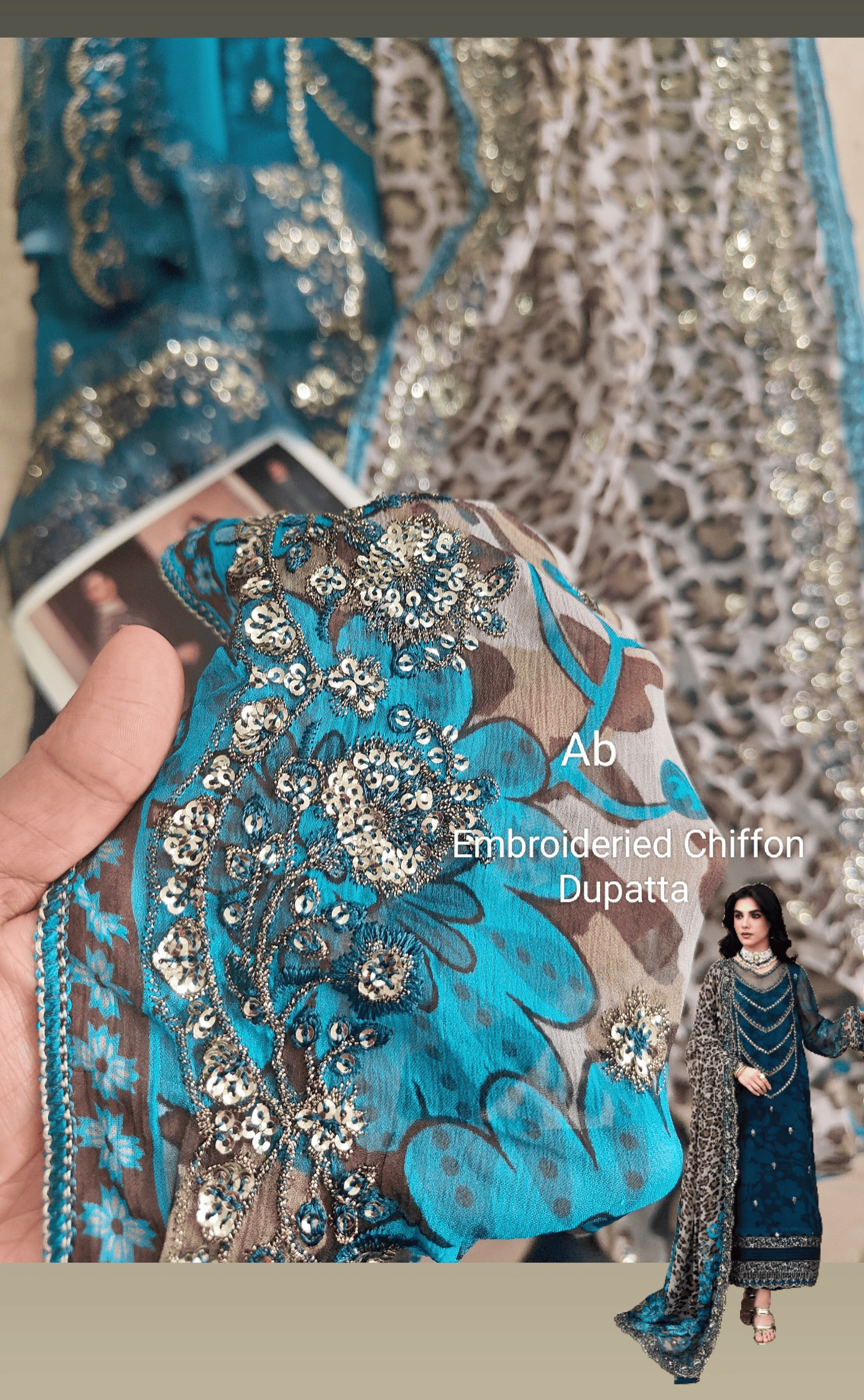 Open Pic/Sale‼️Charizma Vasal Chiffon/Vol 3/VSL25-43