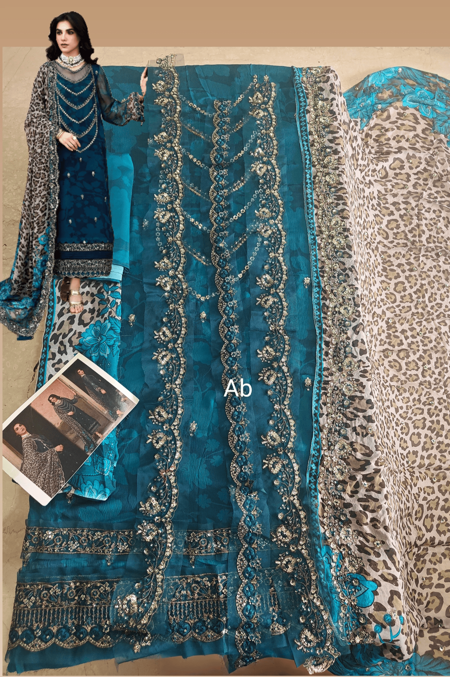Open Pic/Sale‼️Charizma Vasal Chiffon/Vol 3/VSL25-43