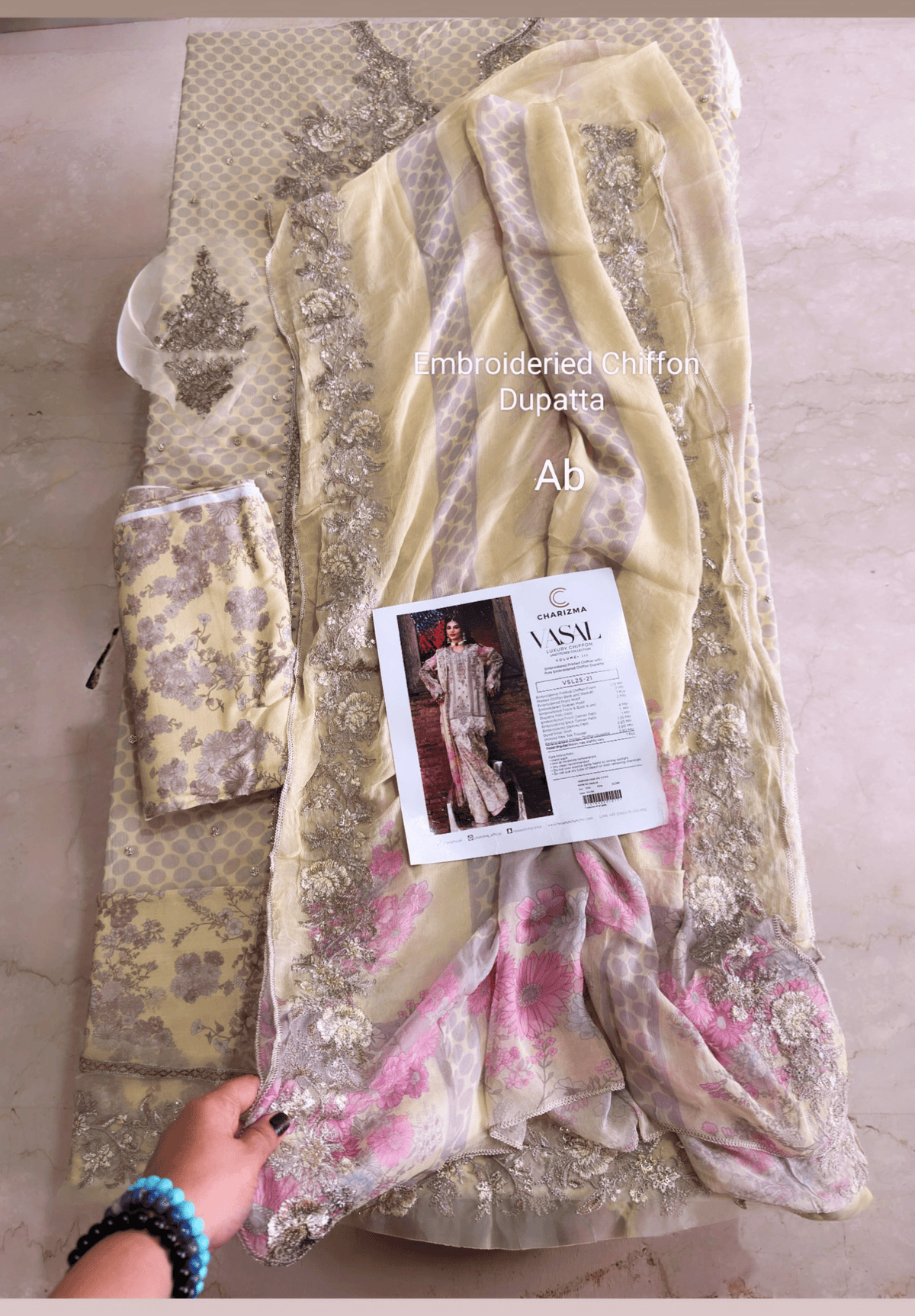 Open Pic/Sale‼️Charizma Vasal Chiffon/Vol 5/VSL25-21