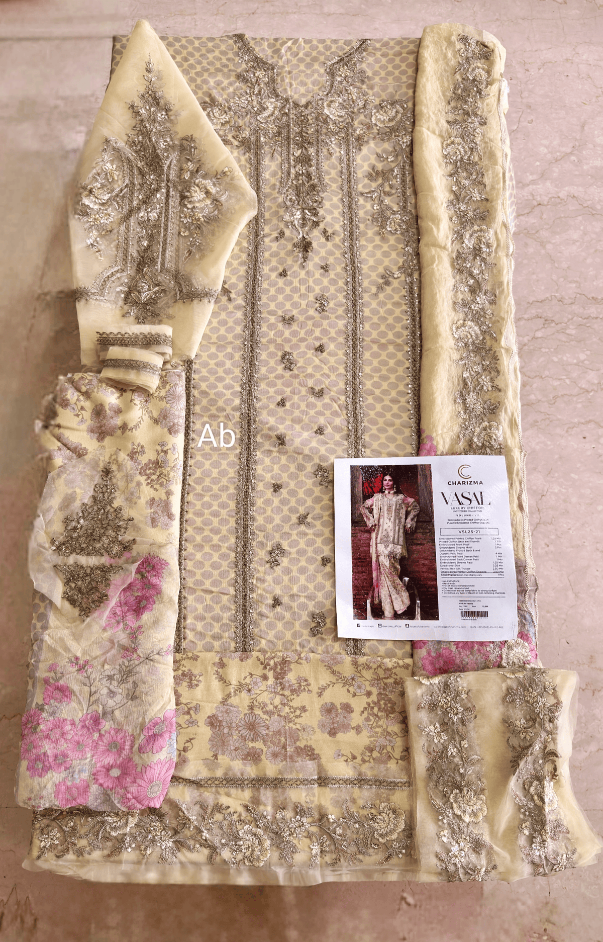 Open Pic/Sale‼️Charizma Vasal Chiffon/Vol 5/VSL25-21