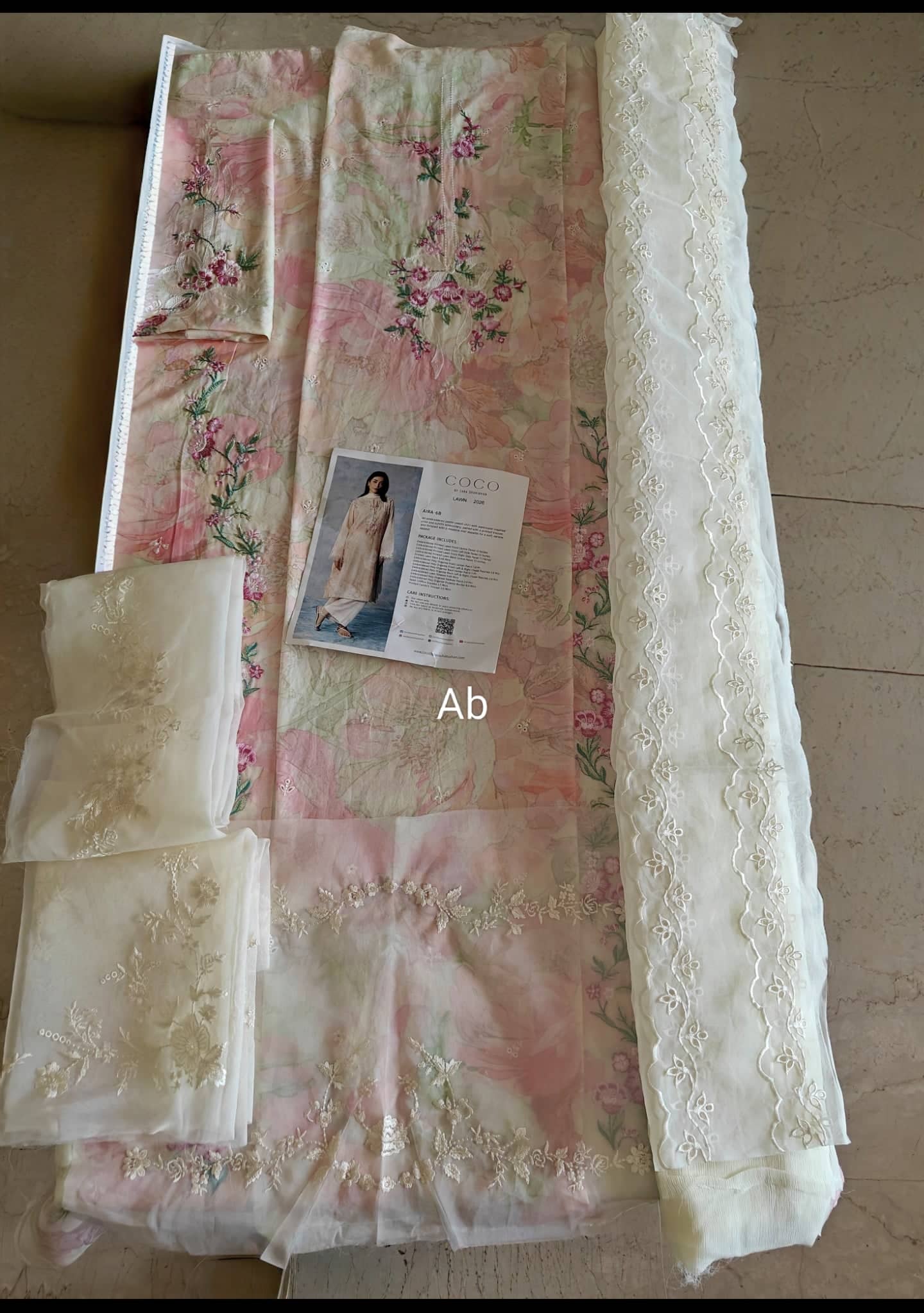 Open Pic/Zara Shahjahan Coco Lawn 26/Aira-6B