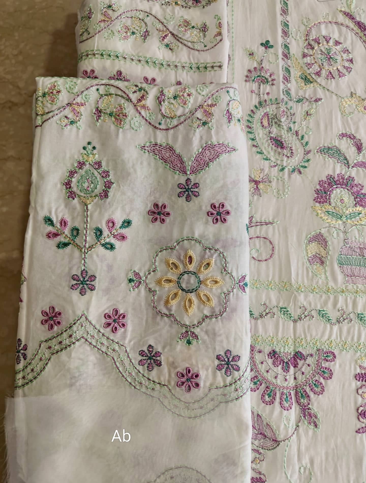 Open Pic/Zara Shahjahan Coco Lawn 26/Veya-7A/Silk Dupatta