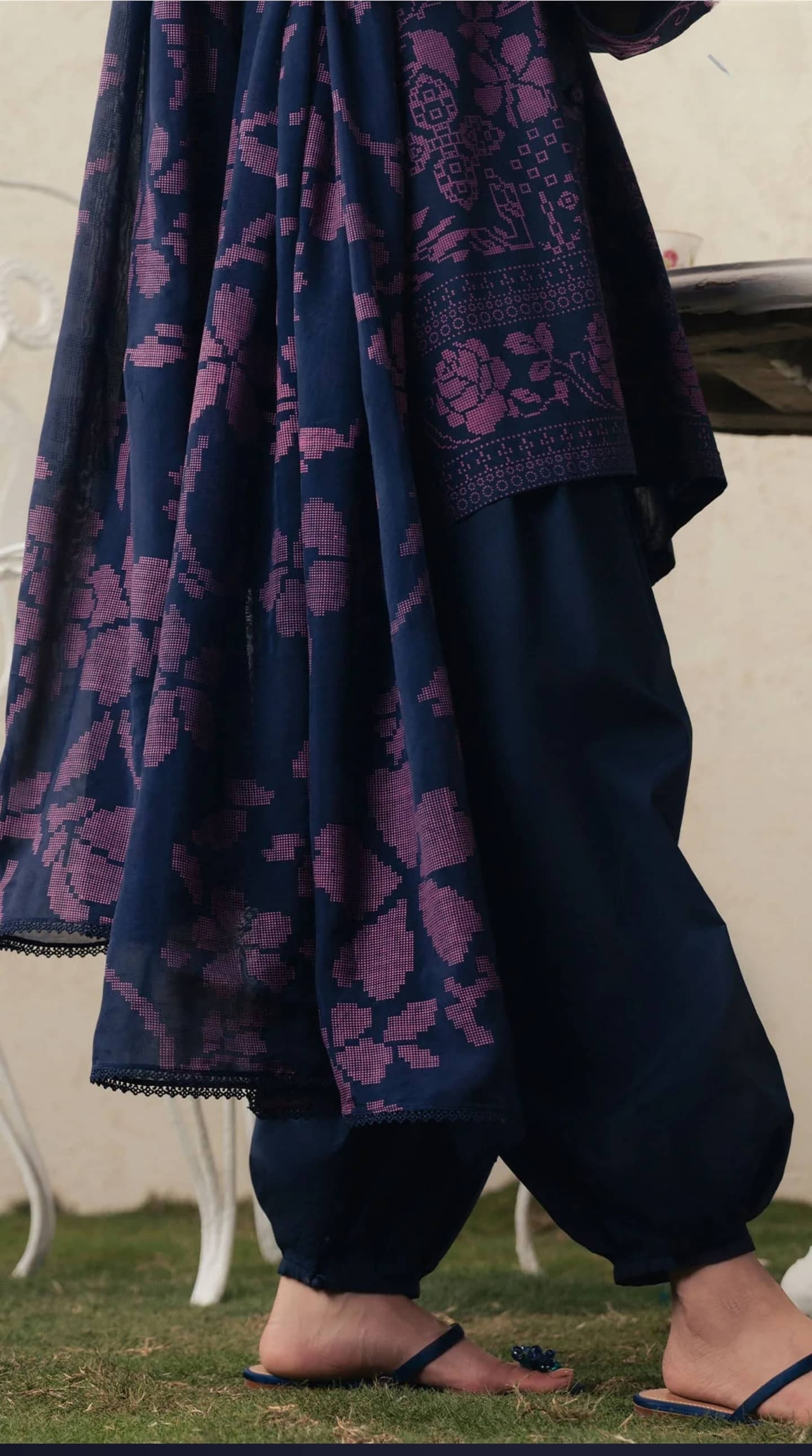 Cross Stitch Monsoon Edit 26/Magenta Muse/Silk Dupatta