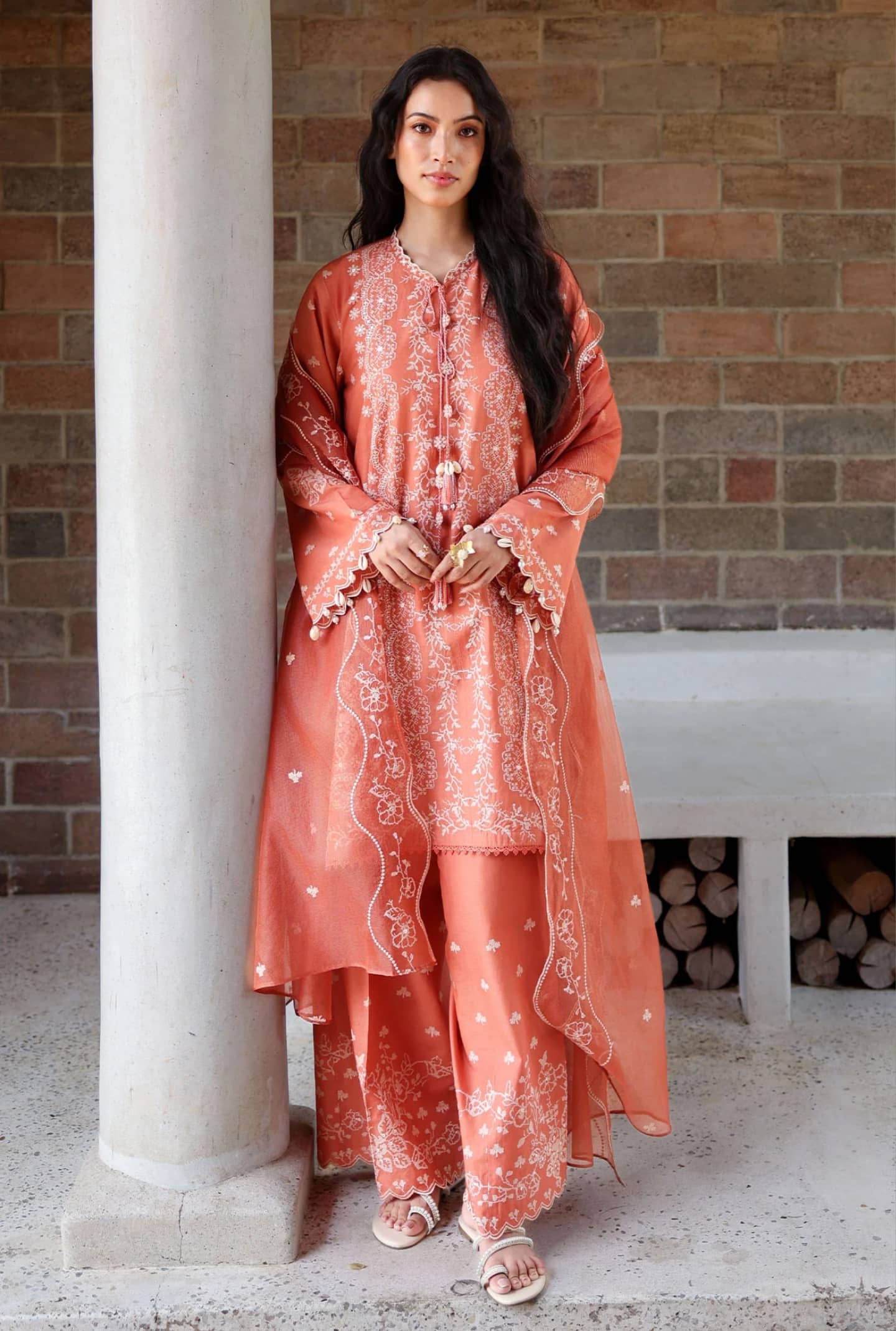 Cross Stitch Premium Lawn 26/Amber Mist/Rust