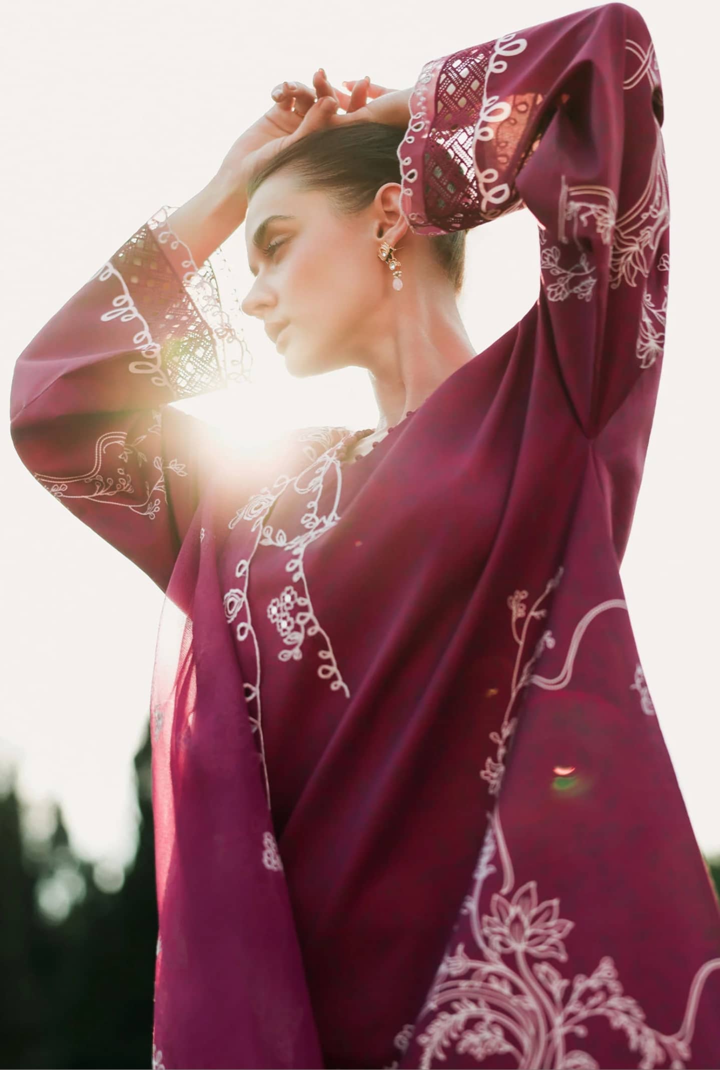 Cross Stitch Premium Lawn 26/Plum Essence/Magenta