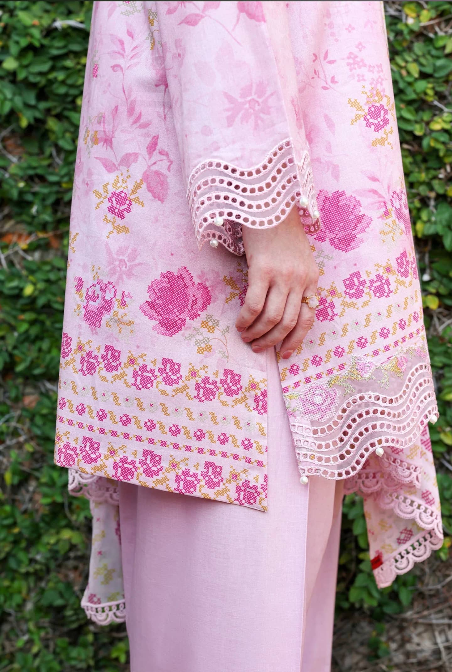 Cross Stitch Premium Lawn 26/Spring Lilac/Pink