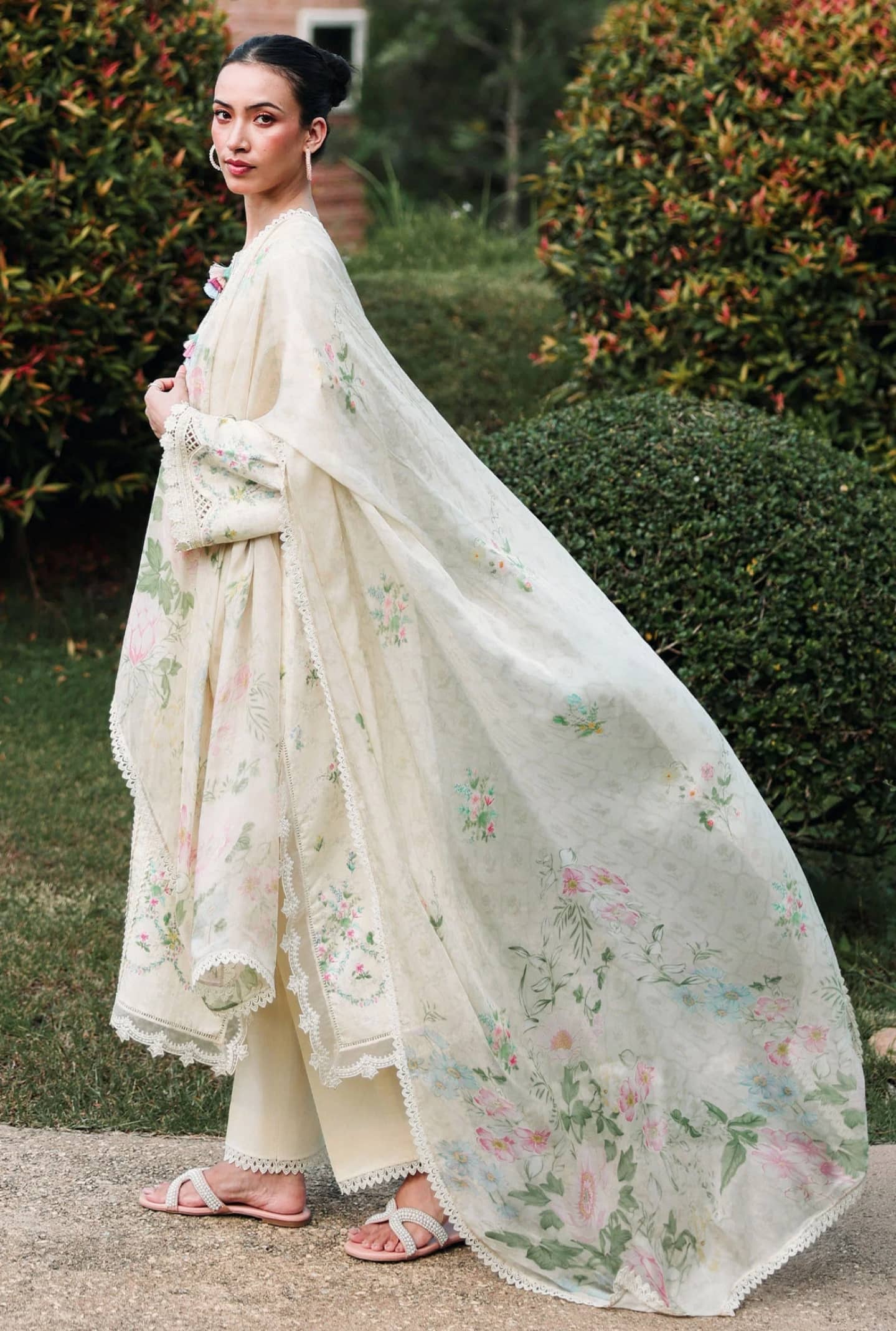 Cross Stitch Premium Lawn 26/Tropic Mist/Yellow
