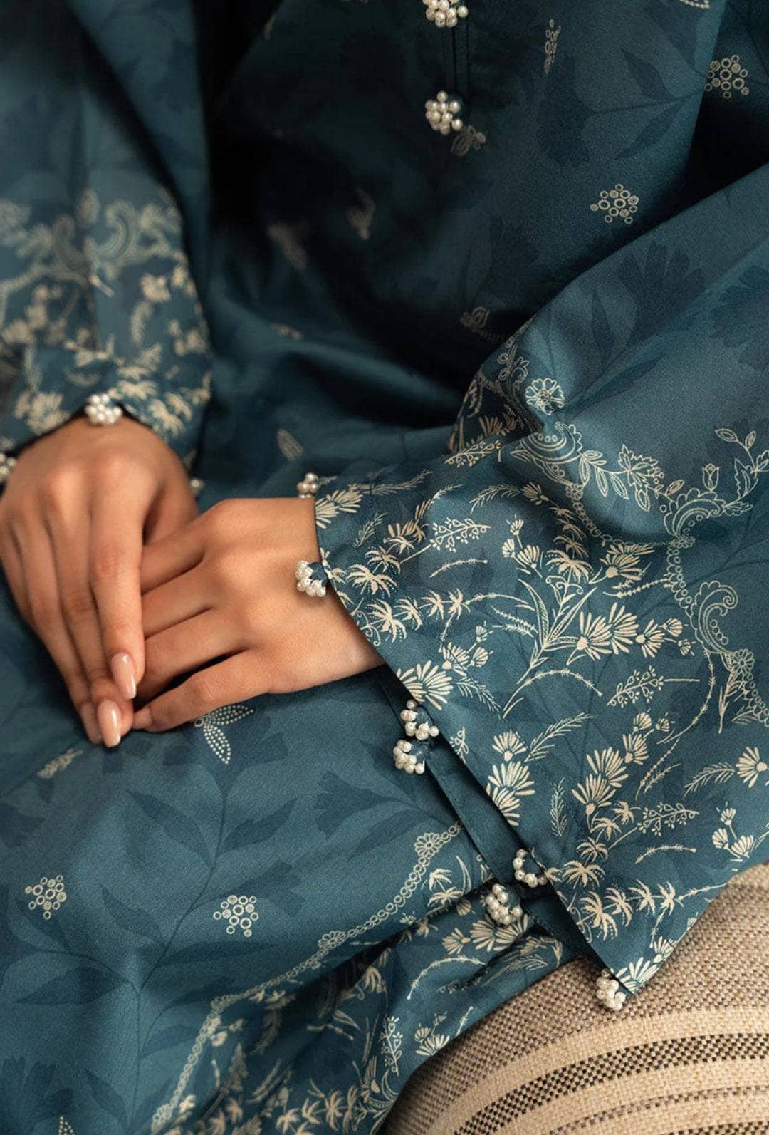 Restocked/Cross Stitch Daily Lawn 25/Vol 2/Teal Dust