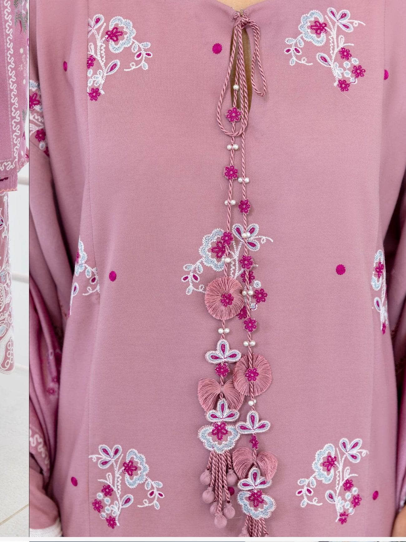 Cross Stitch Luxury Winter Collection Cross Stitch Cotton Satin 25/Antique Blush