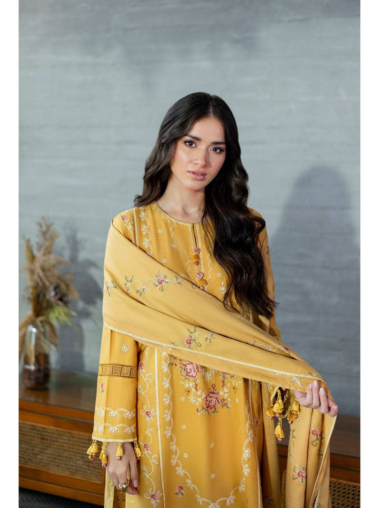 Cross Stitch Luxury Winter Collection Restocked/Cross Stitch Cotton Satin 25/Rosette Bliss