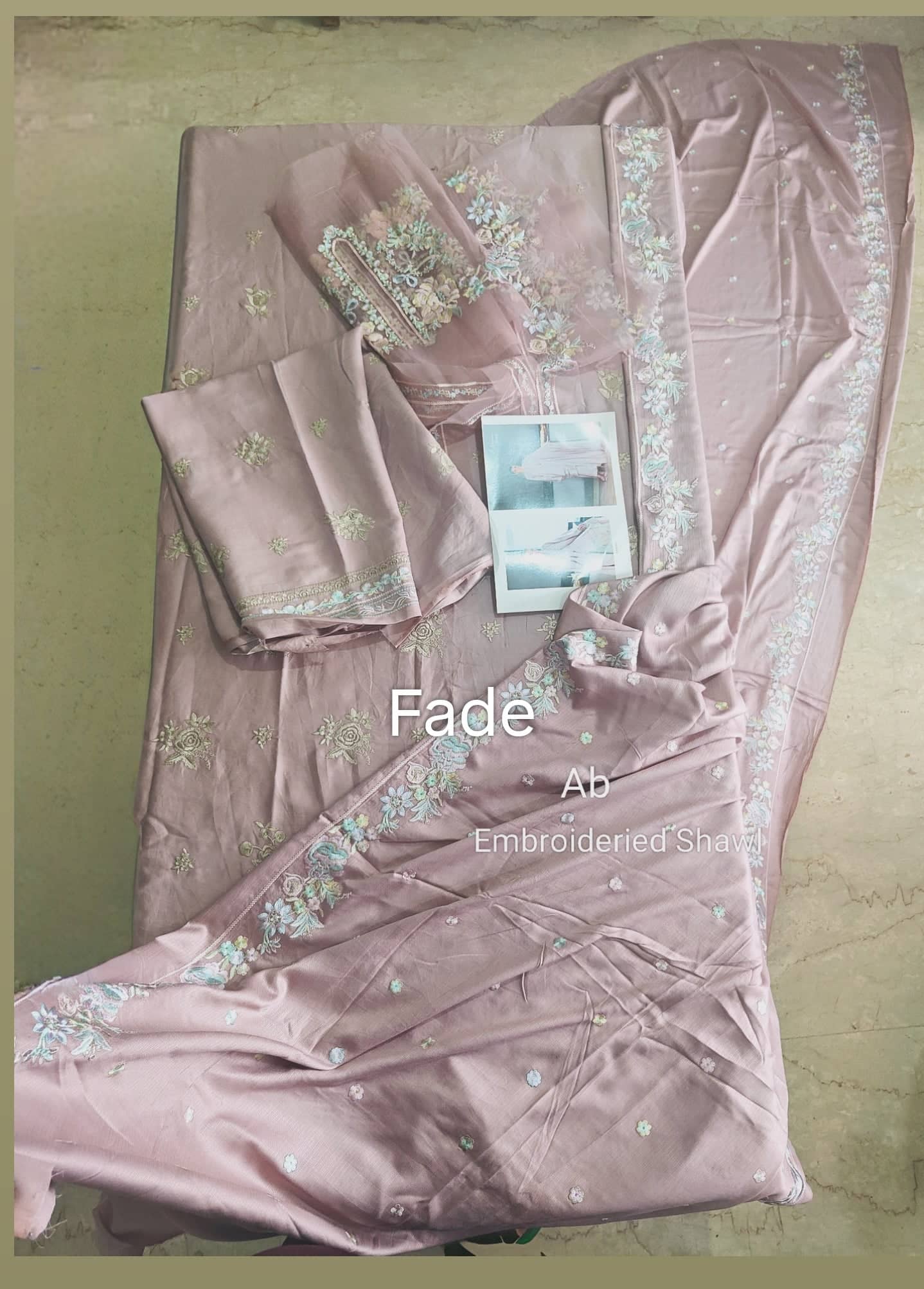 Open Pic/Cross Stitch Cotton Satin 25/Blossom Tint/Pink/