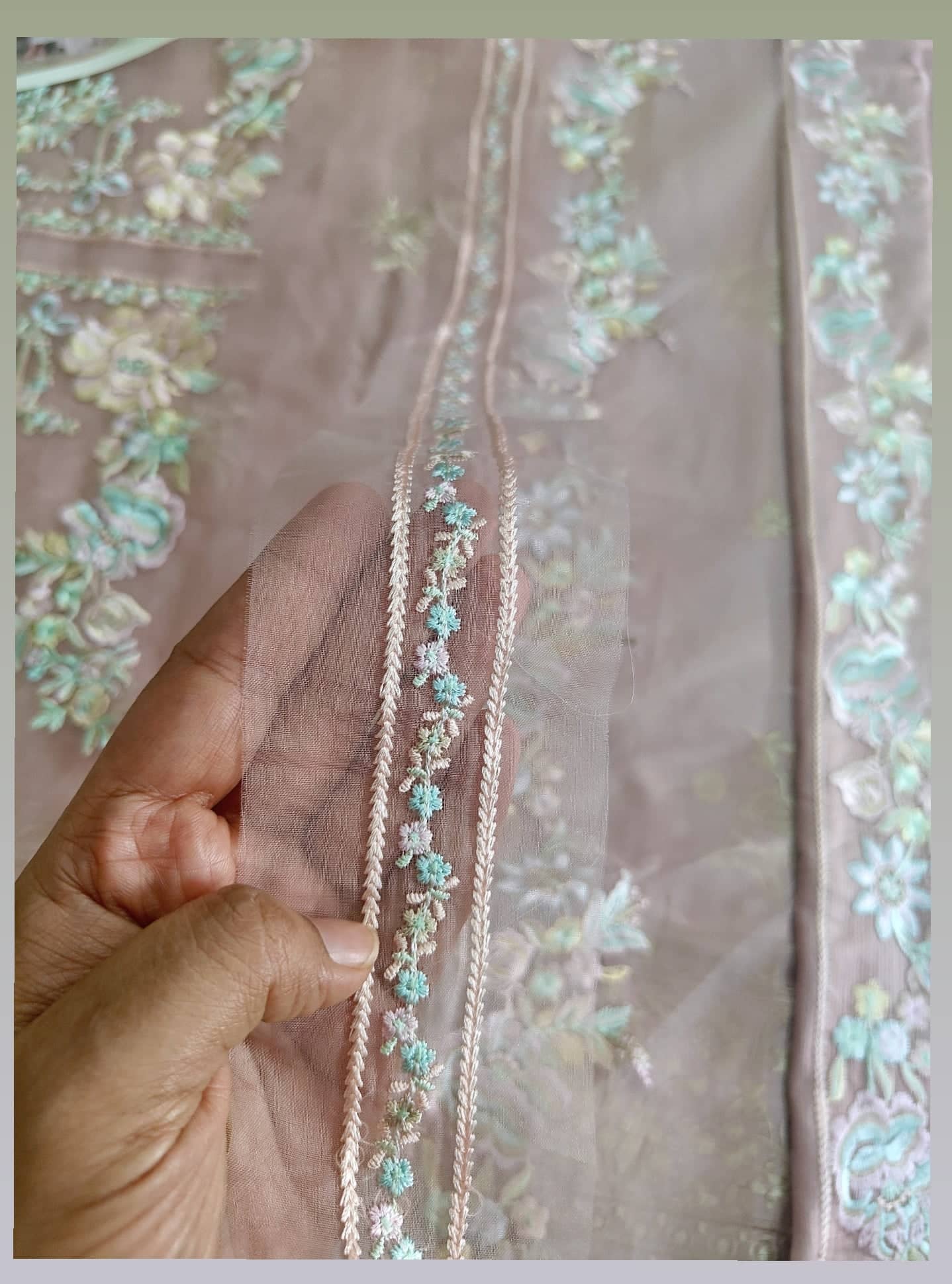 Open Pic/Cross Stitch Cotton Satin 25/Blossom Tint/Pink/