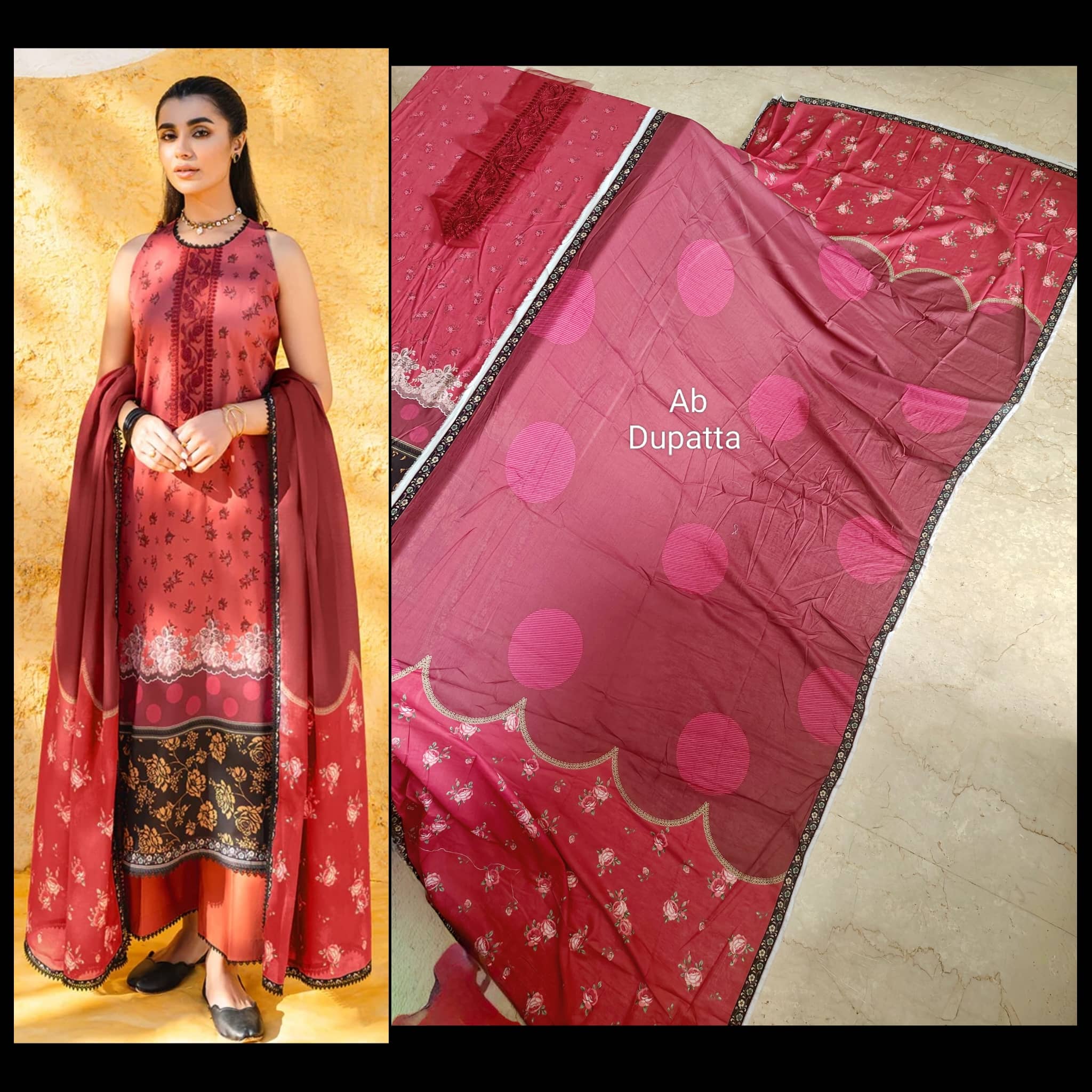 Sale‼️Open Pic/Cross Stitch Basant/DAZZLING MOON/Lawn Dupatta