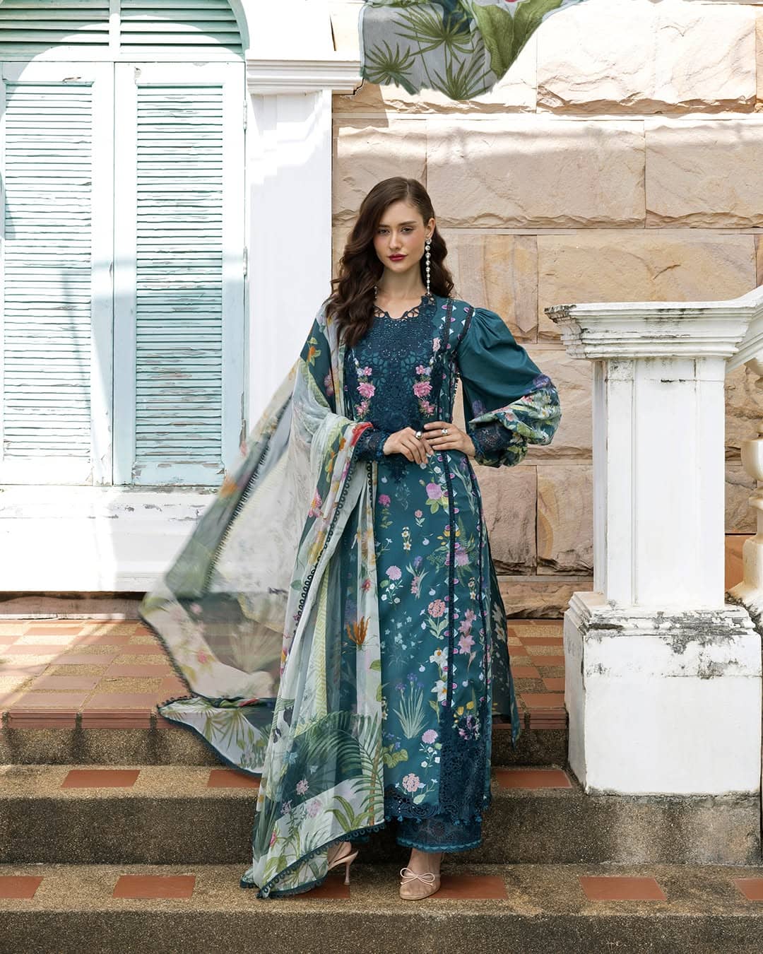 Restocked/Elaf Signature Lawn/ESA-5A OCEANA VEIL