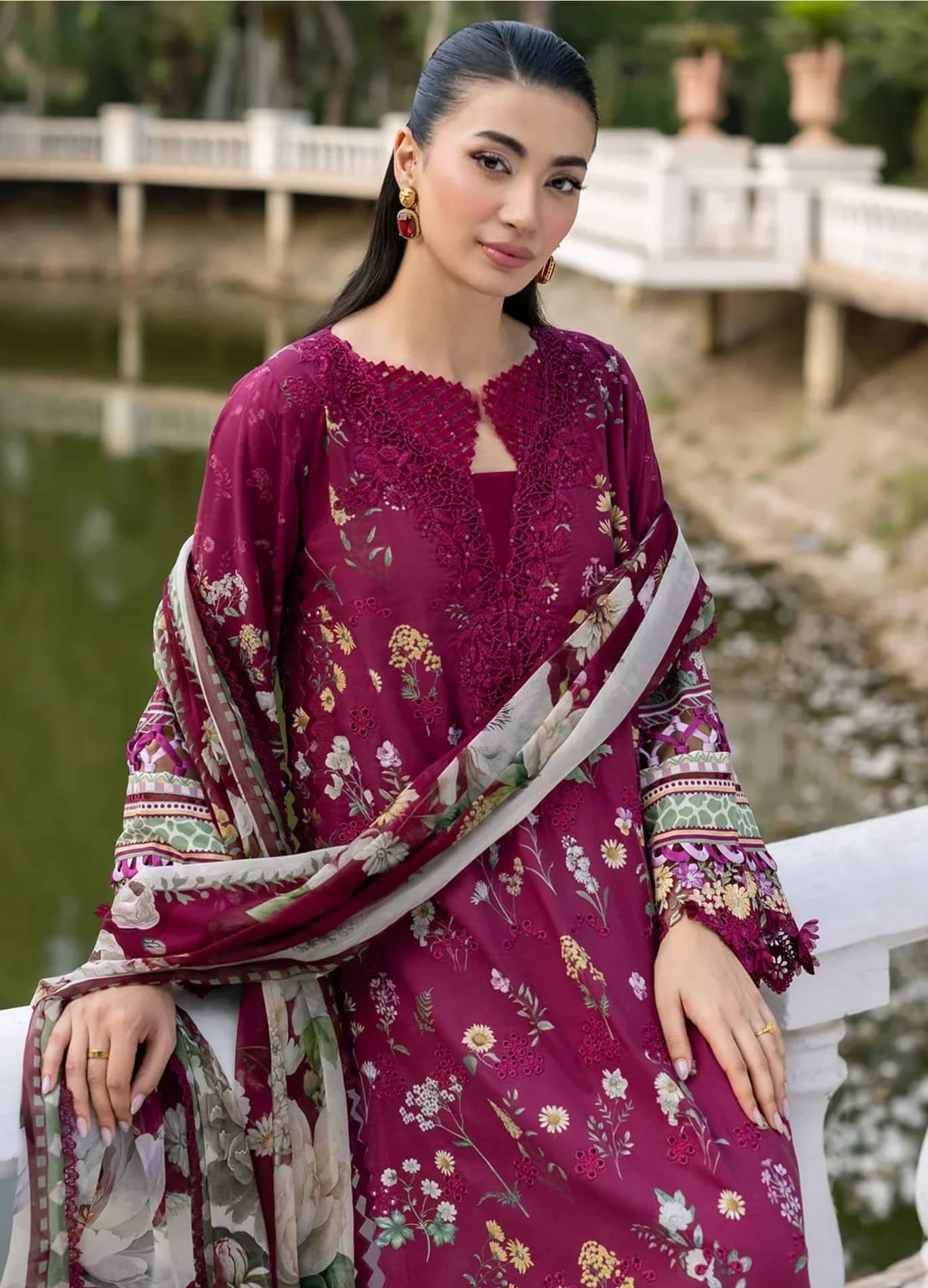 Elaf Signature Lawn/Vol 2/2A-Nora