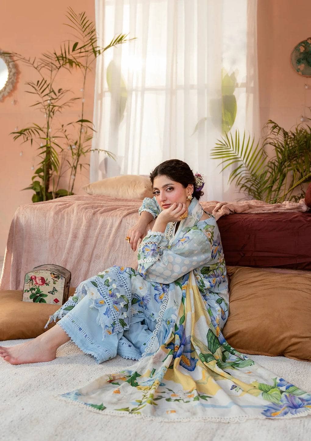 Elaf Prints 25/Vol 2/EPS-6B SERENE FLEUR