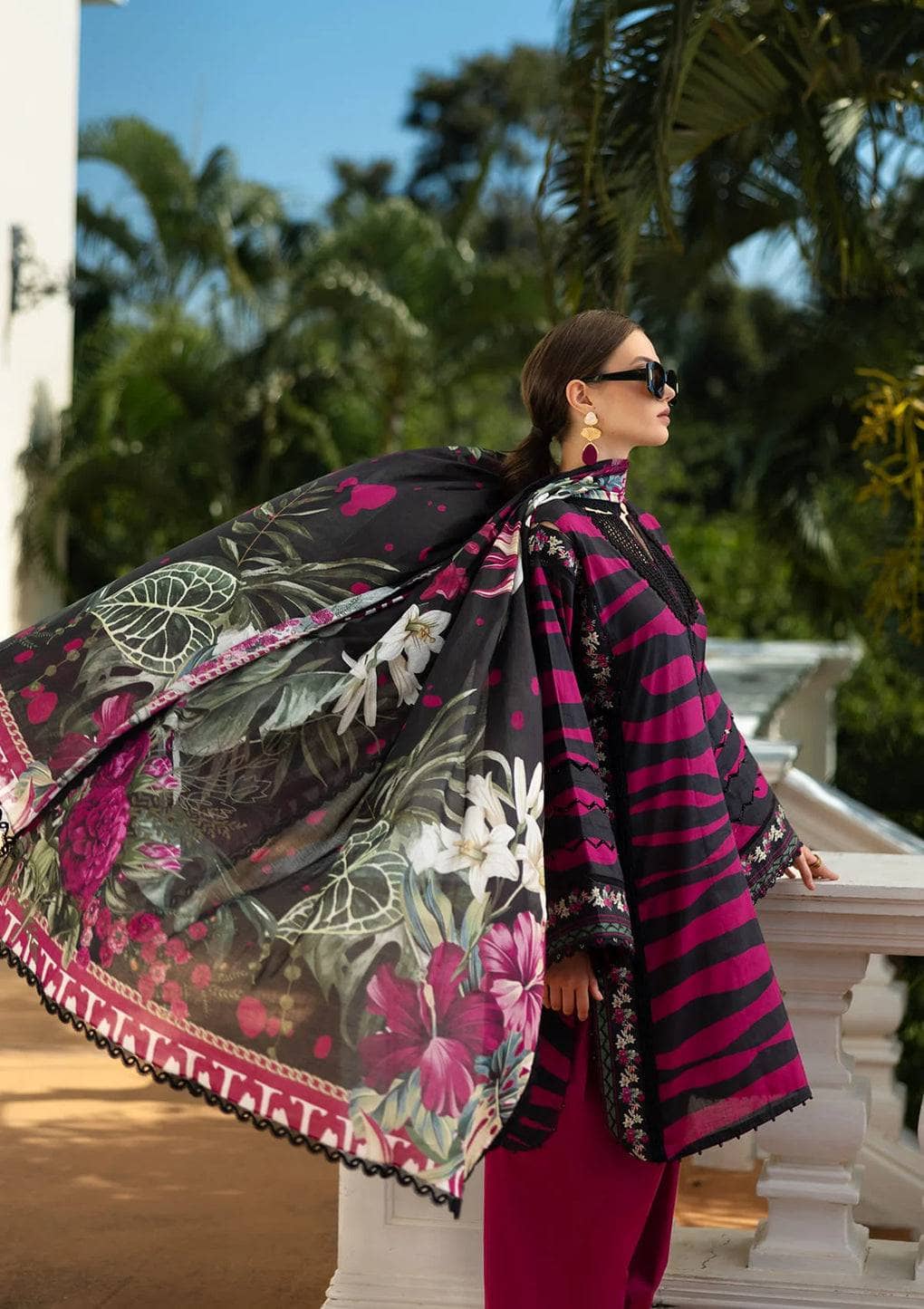 Restocked/Elaf Prints 25/EPE-02B BERRY BLUSH