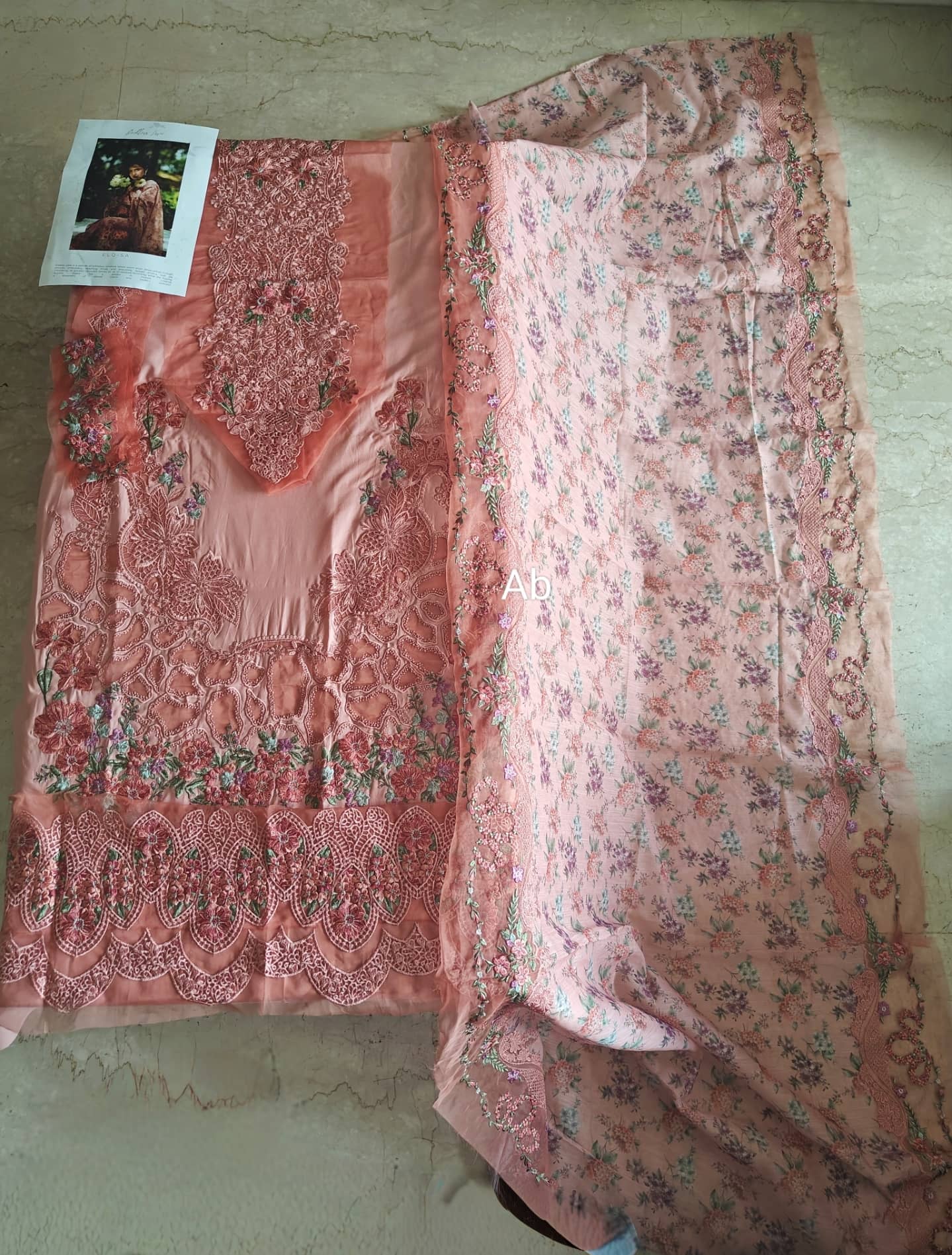 Open Pic/Elaf Premium Lawn 26/Vol 2/ELQ-5A ENDLESS LOVE